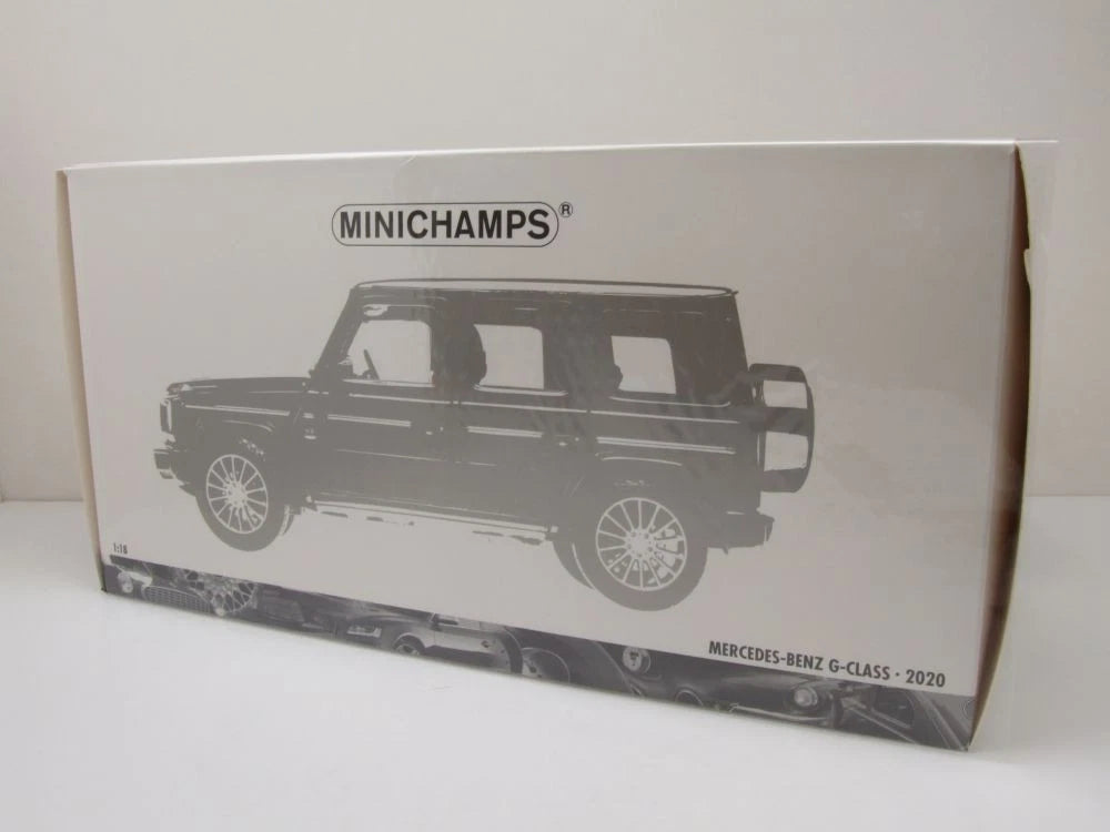Mercedes Benz G500 braun 1:18 Minichamps 110037102 Мерцедес Бенц Г500 кафяв отваряем