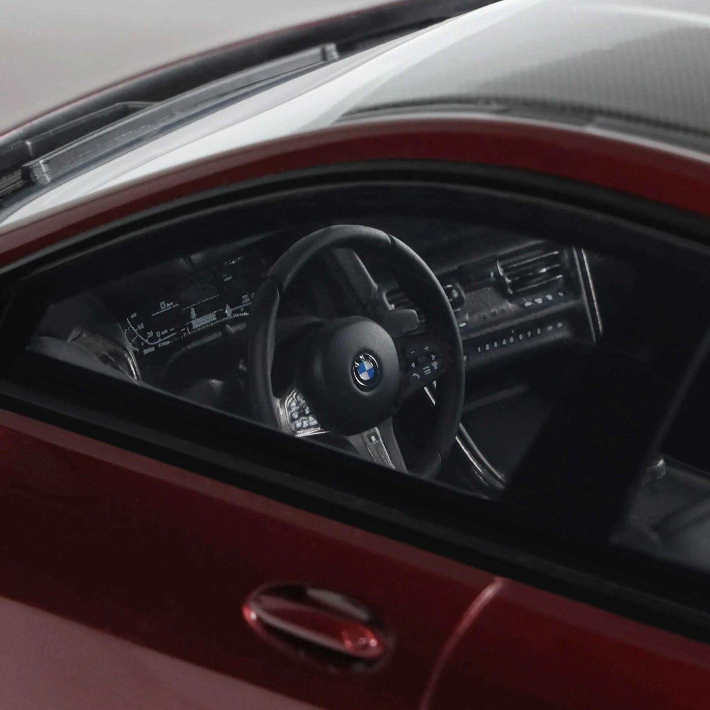 Bmw M850i XDrive Perfomance Coupe red 2023 Limited 1:18 GT Spirit GT493 Бмв М850и Купе бордо Лимитирана