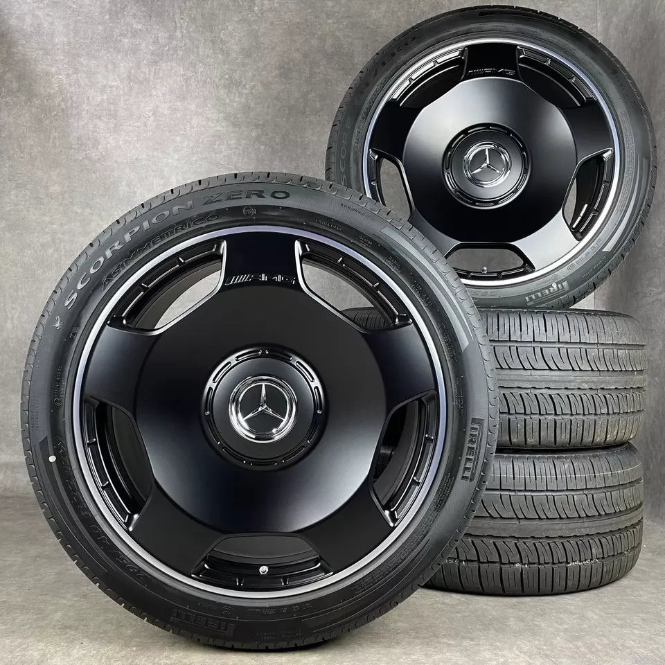 Нови Оригинал Mercedes G63 AMG G klasse 22 Zoll Monoblock Г класа W463 22 цола AMG джанти летен комплект летни гуми