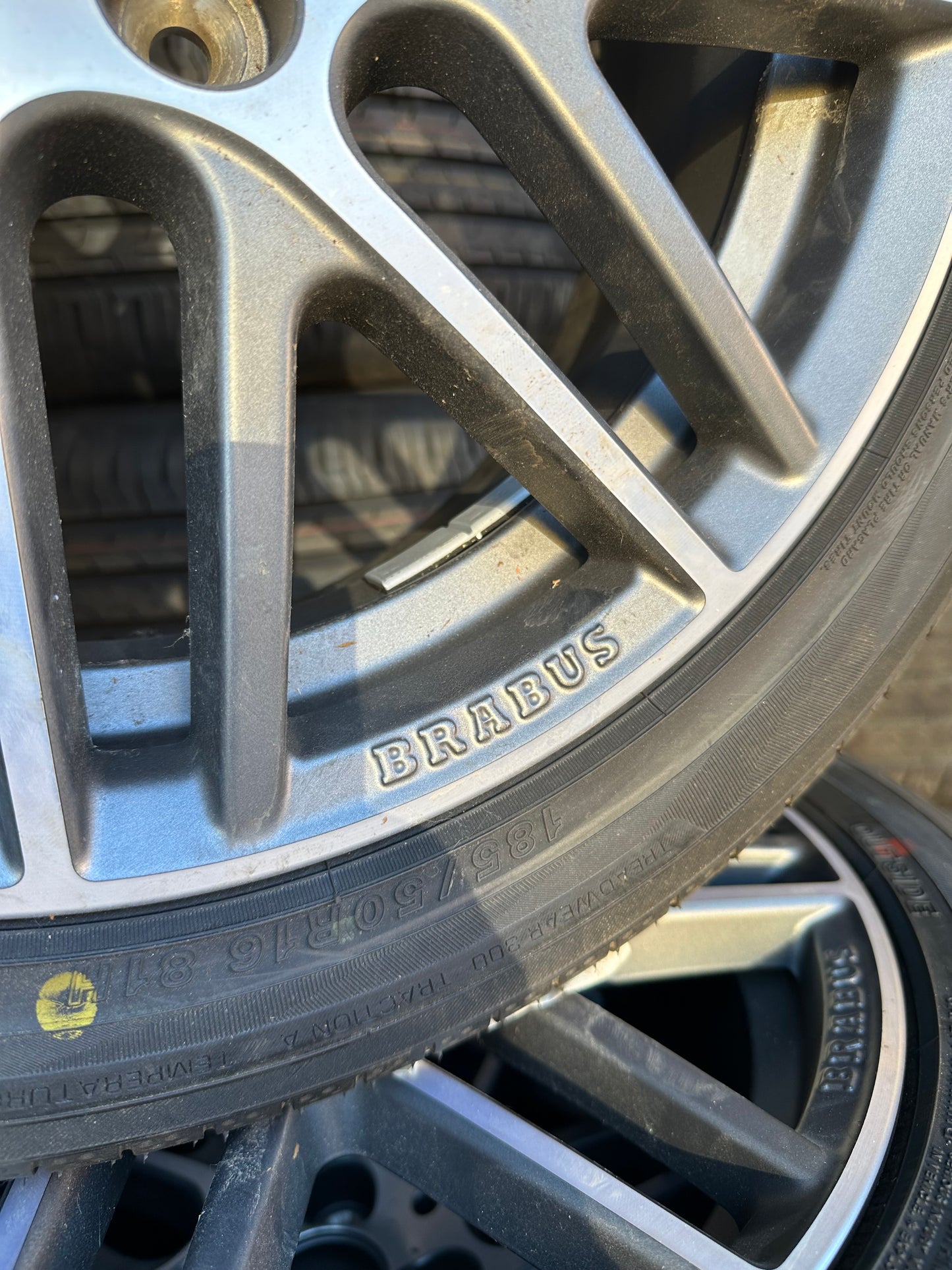 Оригинал Нови Smart W453 Brabus 16 Zoll Смарт Брабус 16 цола Алуминиеви джанти летен комплект летни гуми