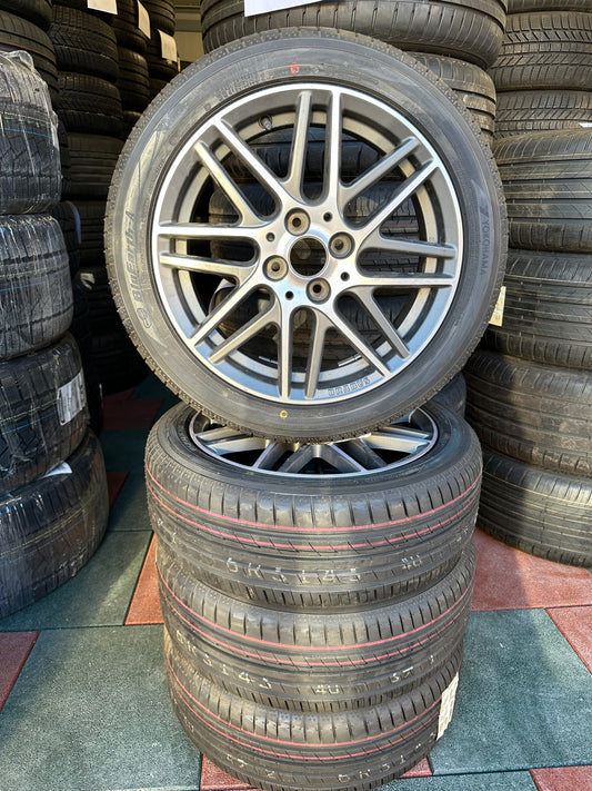 Оригинал Нови Smart W453 Brabus 16 Zoll Смарт Брабус 16 цола Алуминиеви джанти летен комплект летни гуми