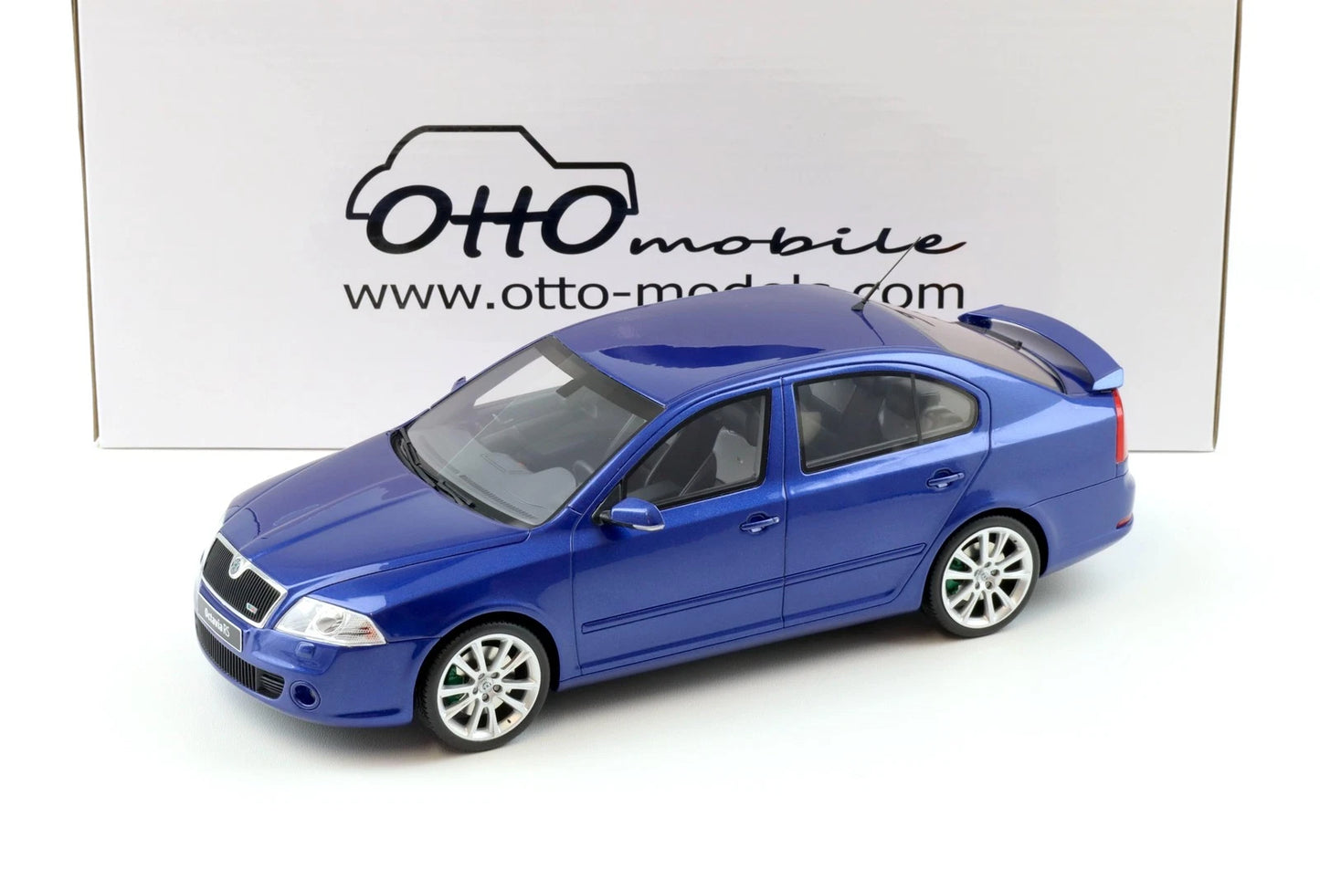 Skoda Octavia RS 2.0 Tfsi blue Limited 1:18 Ottomobile OT478 Шкода Октавиа РС син Лимитирана