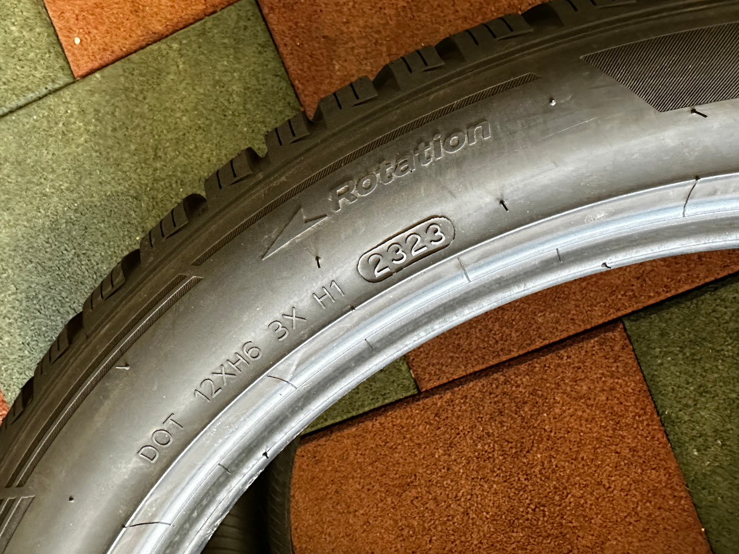 Употребявани зимни Гуми Hankook 275/40 21 Цола 315/35 21 цола 6мм