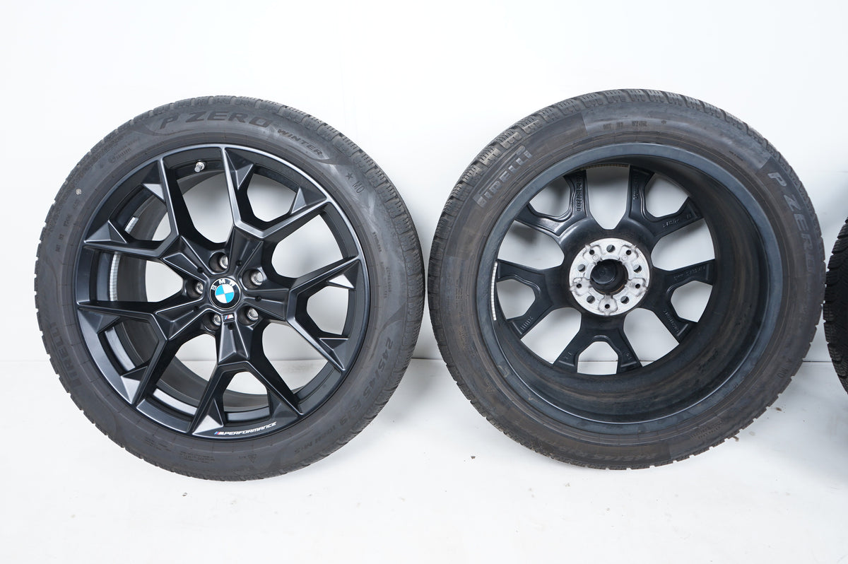 Оригинал BMW 5er G60 G61 19 Zoll 942M Бмв 5-та серия Г60 Г61 19 цола 942М Алуминиеви джанти зимен комплект зимни гуми