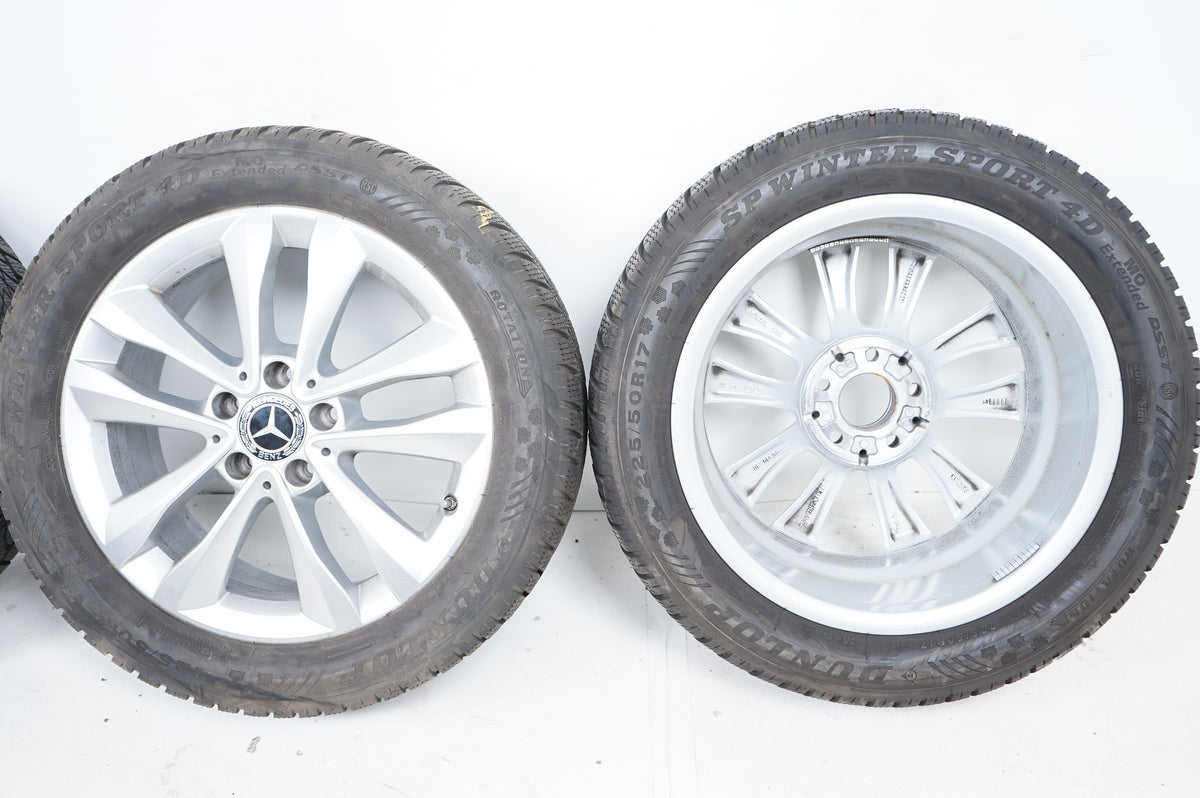 Оригинал Mercedes C Klasse W205 17 Zoll Мерцедес Ц класа В205 17 цола зимен комплект зимни гуми