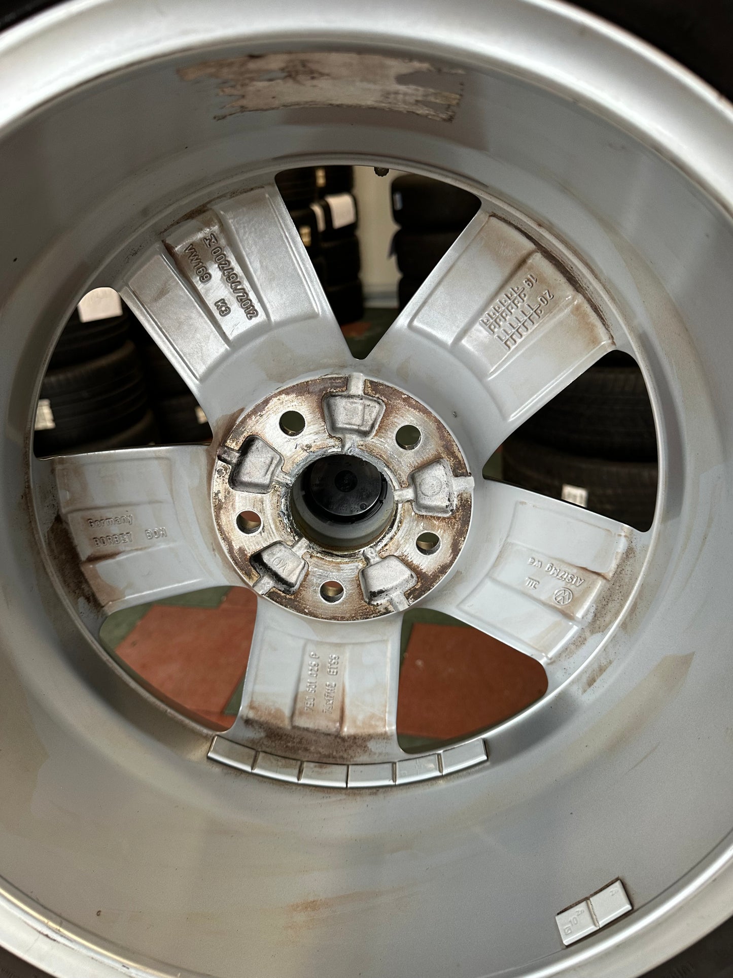 Оригинал VW Volkswagen Transporter T5 T6 17 Zoll Фолксваген Транспортер Т5 Т6 17 цола Алуминиеви джанти зимен комплект зимни гуми