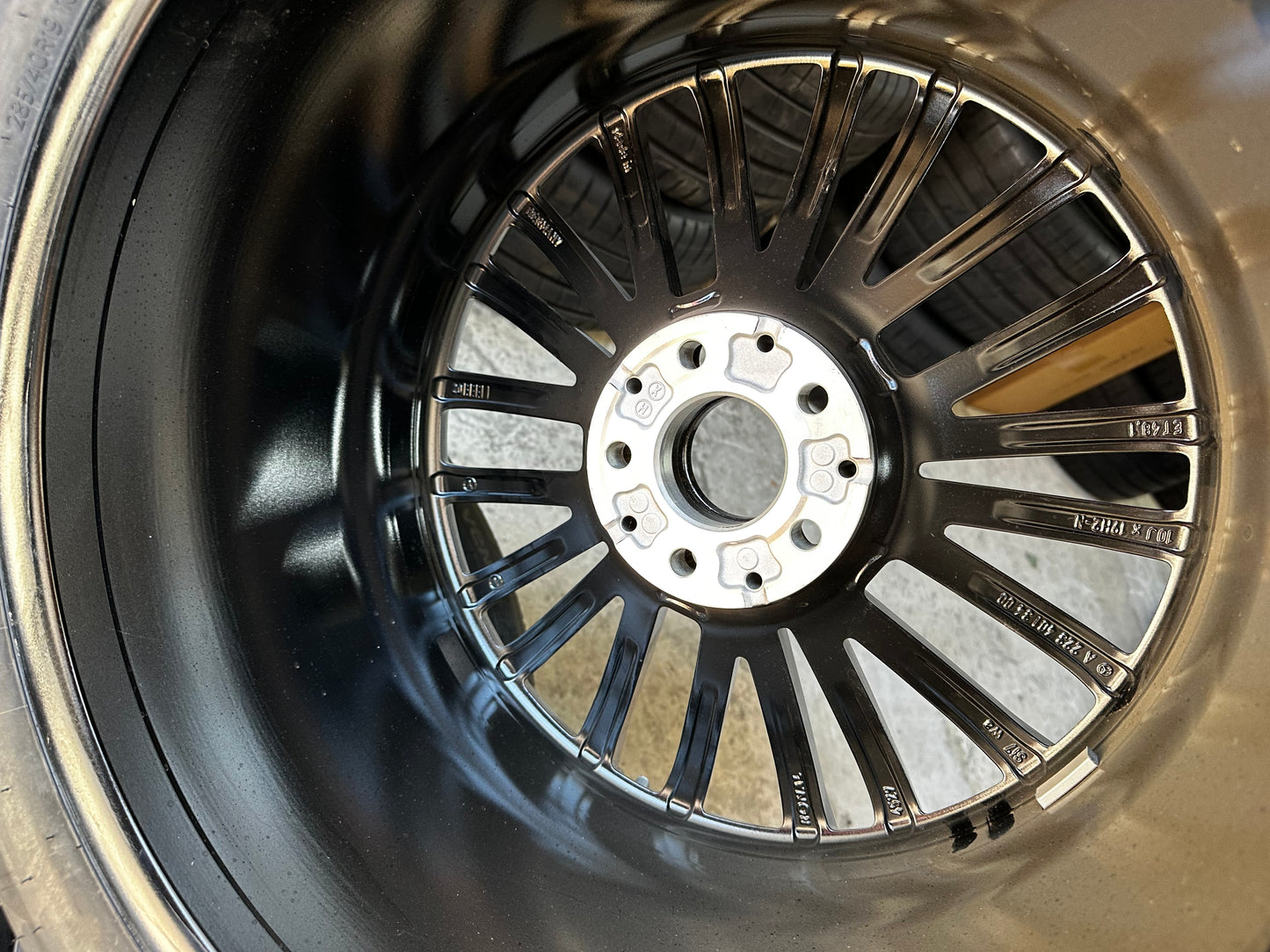 Като Нови Mercedes S Klasse W223 V223 19 Zoll Мерцедес С Класа W223 V223 19 Цола джанти летен комплект летни гуми