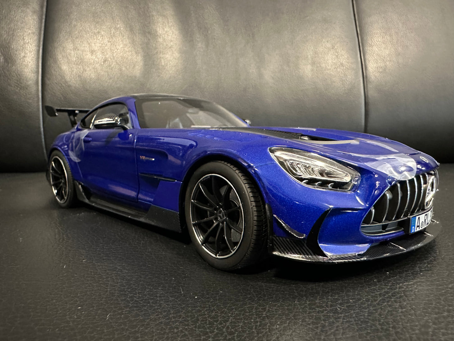 Mercedes Benz AMG GT Black Series blue 1:18 NOREV 183908 Мерцедес Бенц АМГ ГТ син