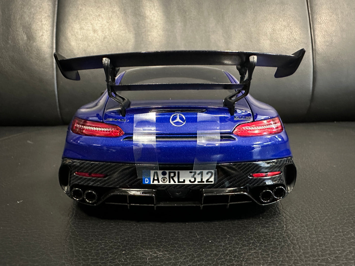 Mercedes Benz AMG GT Black Series blue 1:18 NOREV 183908 Мерцедес Бенц АМГ ГТ син