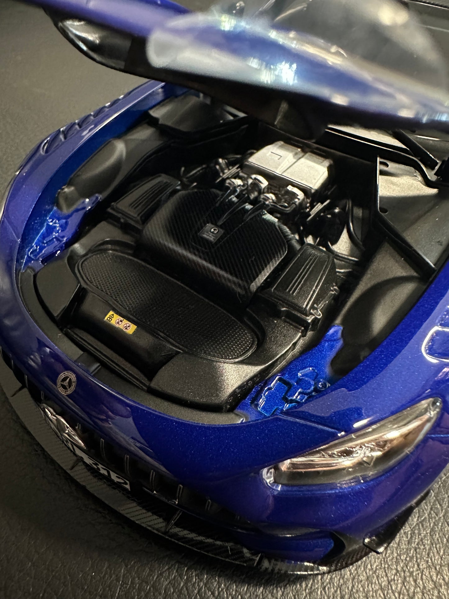 Mercedes Benz AMG GT Black Series blue 1:18 NOREV 183908 Мерцедес Бенц АМГ ГТ син