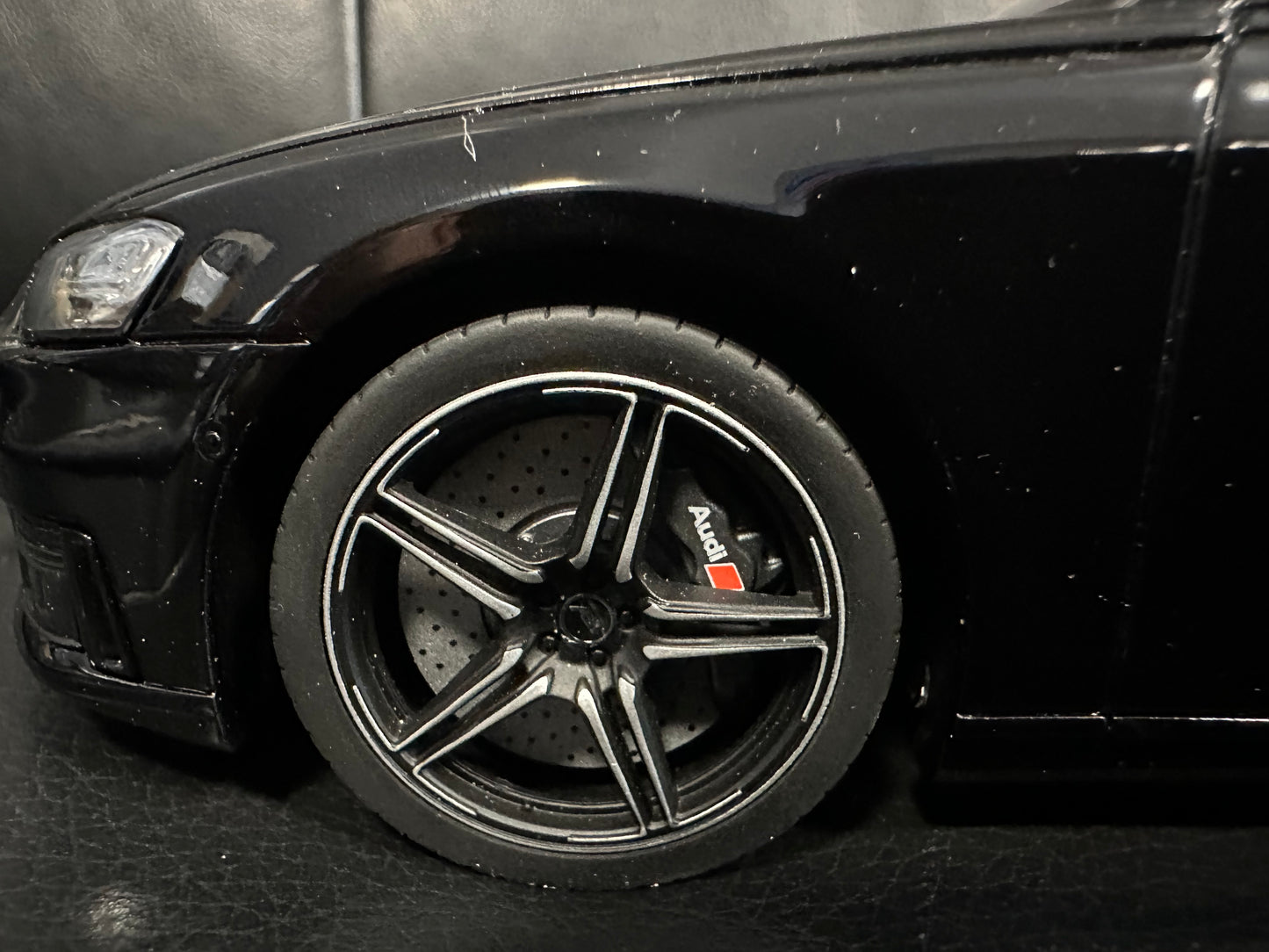 Audi S8 ABT black Limitiert 483/999 1:18 GT Spirit GT356 Ауди С8 АБТ Лимитирана черен