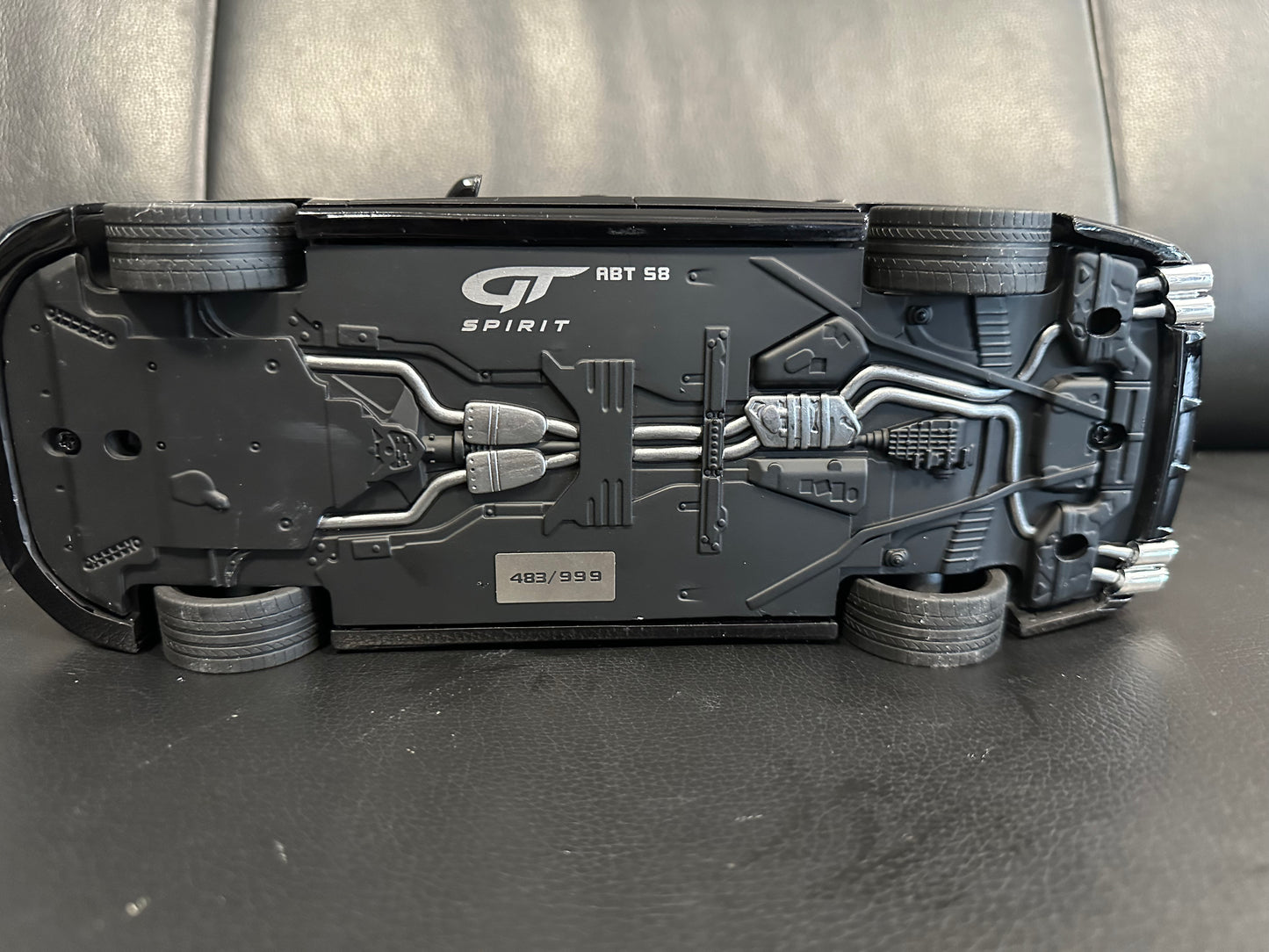Audi S8 ABT black Limitiert 483/999 1:18 GT Spirit GT356 Ауди С8 АБТ Лимитирана черен