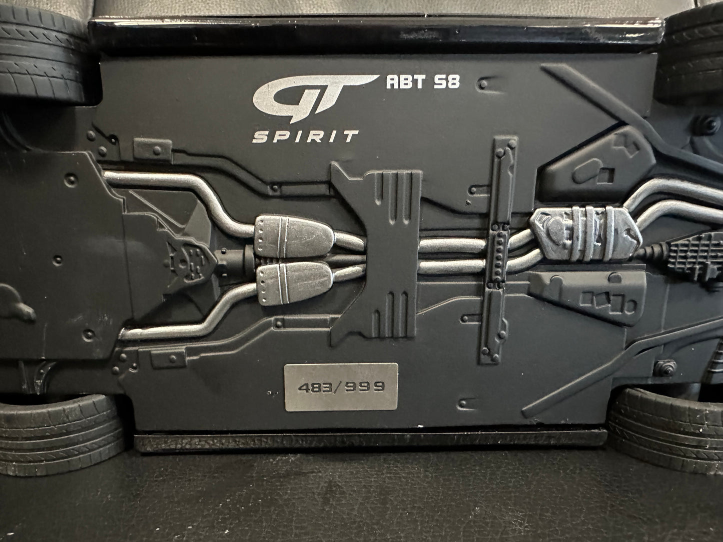 Audi S8 ABT black Limitiert 483/999 1:18 GT Spirit GT356 Ауди С8 АБТ Лимитирана черен