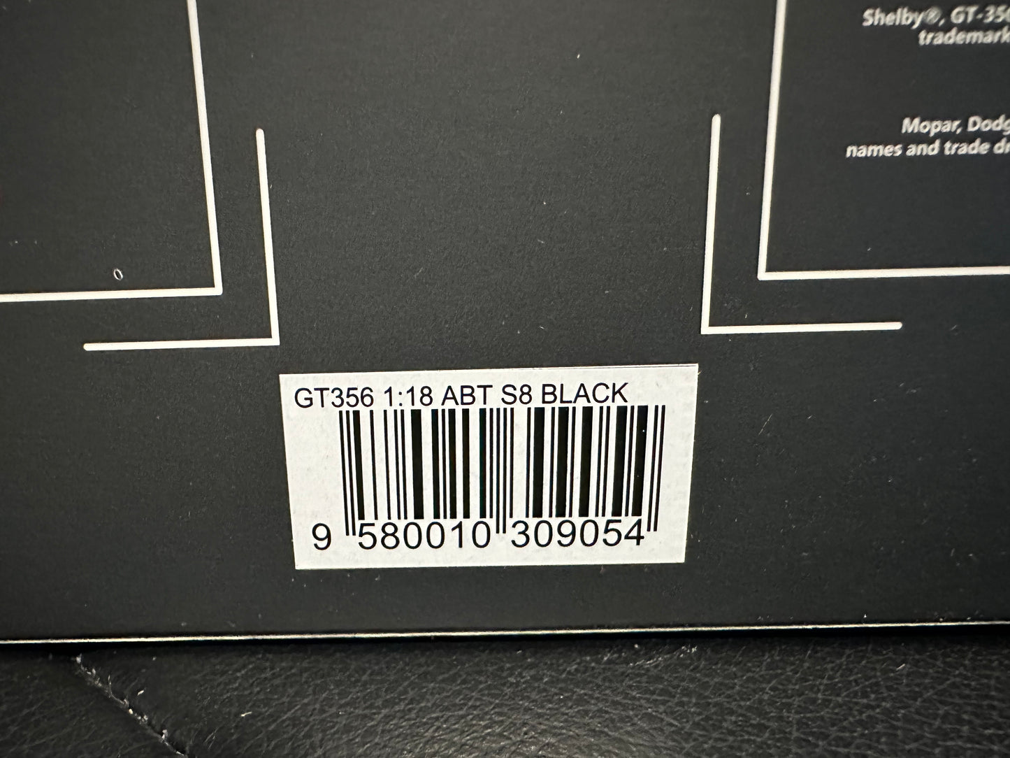 Audi S8 ABT black Limitiert 483/999 1:18 GT Spirit GT356 Ауди С8 АБТ Лимитирана черен
