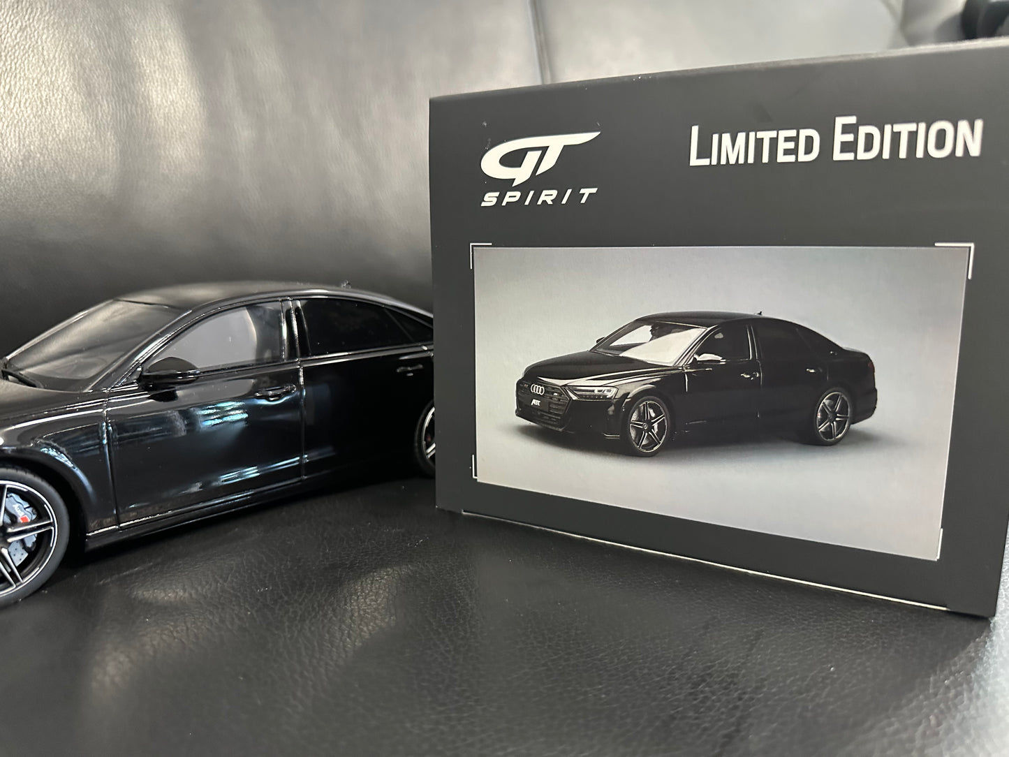 Audi S8 ABT black Limitiert 483/999 1:18 GT Spirit GT356 Ауди С8 АБТ Лимитирана черен