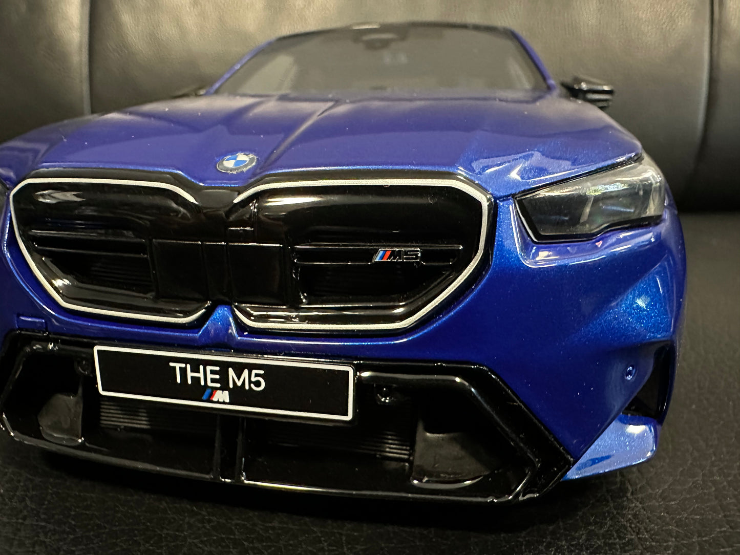 Bmw M5 G90 Marina Bay Blue Limited 79/1600 1:18 GT Spirit GT507 Бмв М5 Г90 Лимитирана