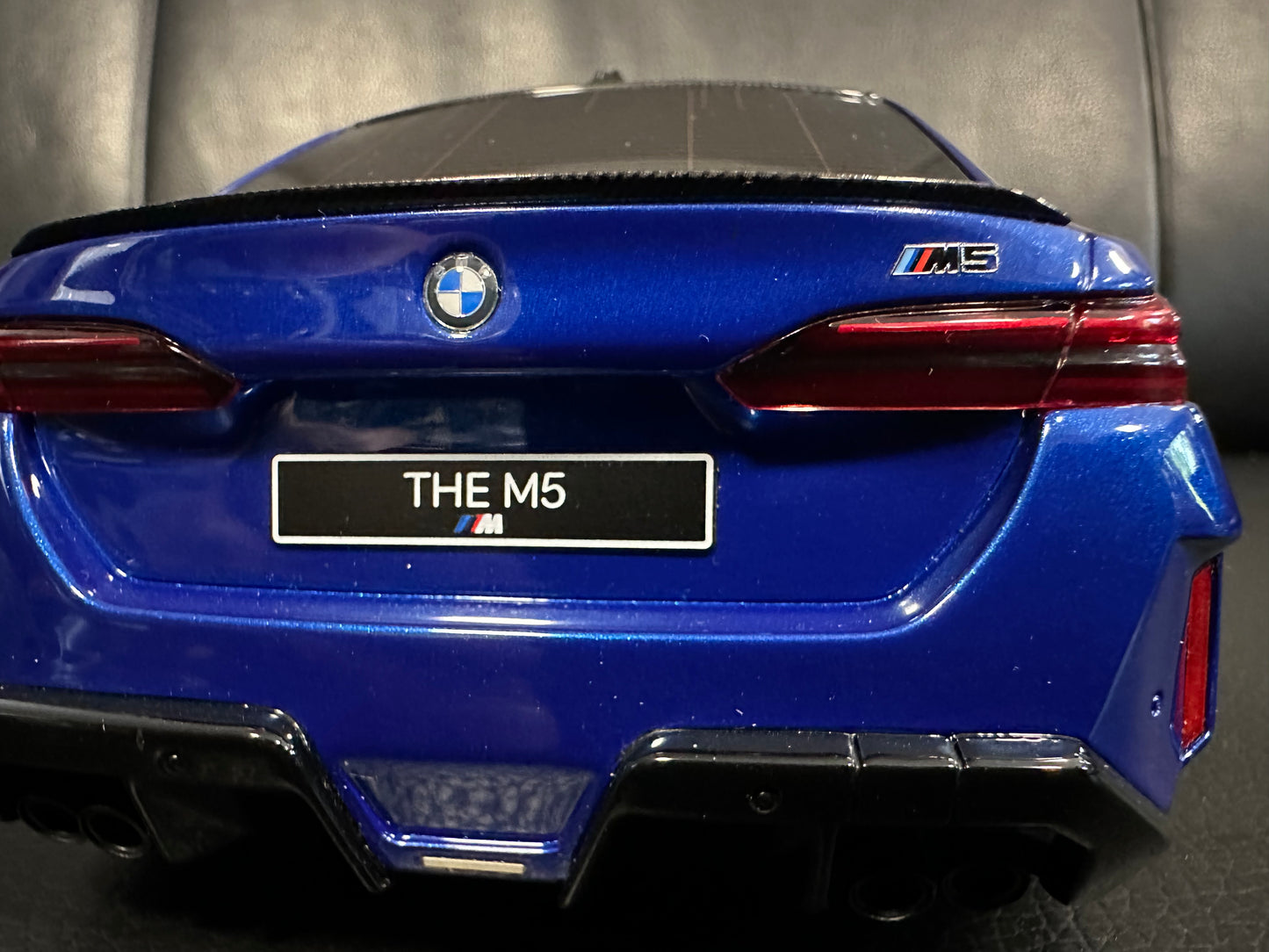 Bmw M5 G90 Marina Bay Blue Limited 79/1600 1:18 GT Spirit GT507 Бмв М5 Г90 Лимитирана