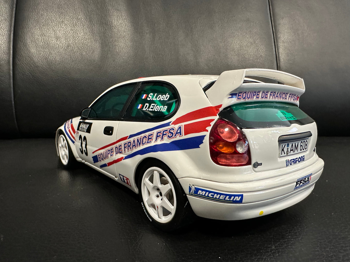 Toyota Corolla WRC Loeb 2000 Limited 650/3000 1:18 Ottomobile OT996 Тойота Корола Лимитирана