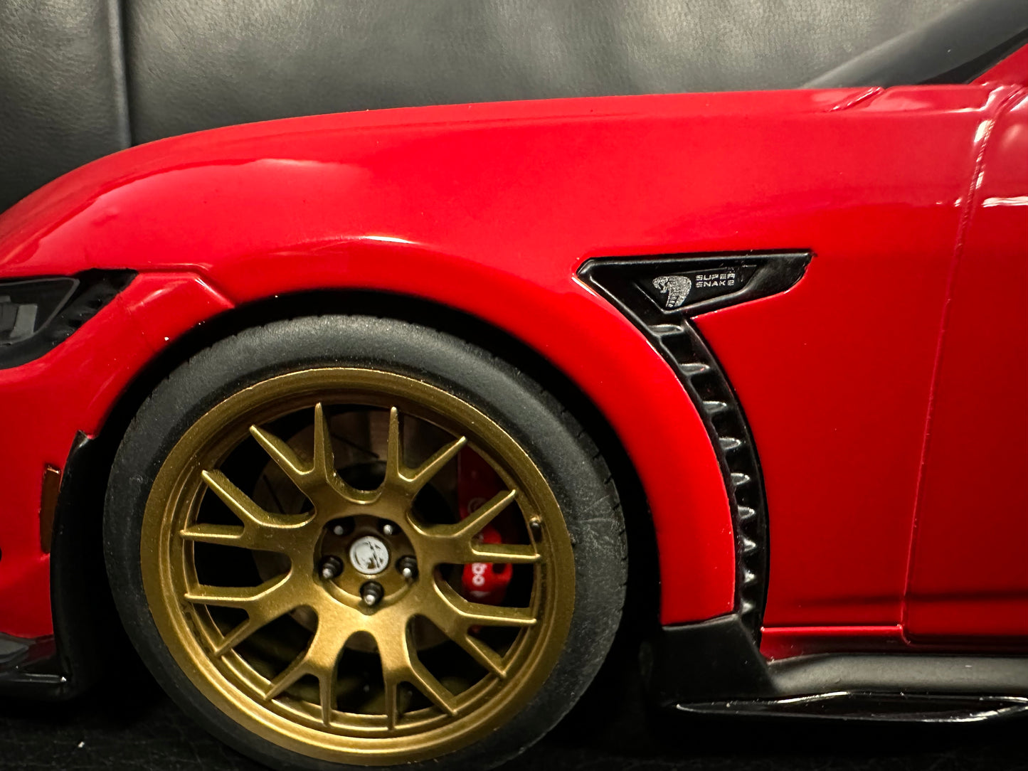 Shelby Mustang Supersnake Race Red Limitiert 1059/1200 1:18 GT Spirit GT531 Шелби Мустанг Лимитирана