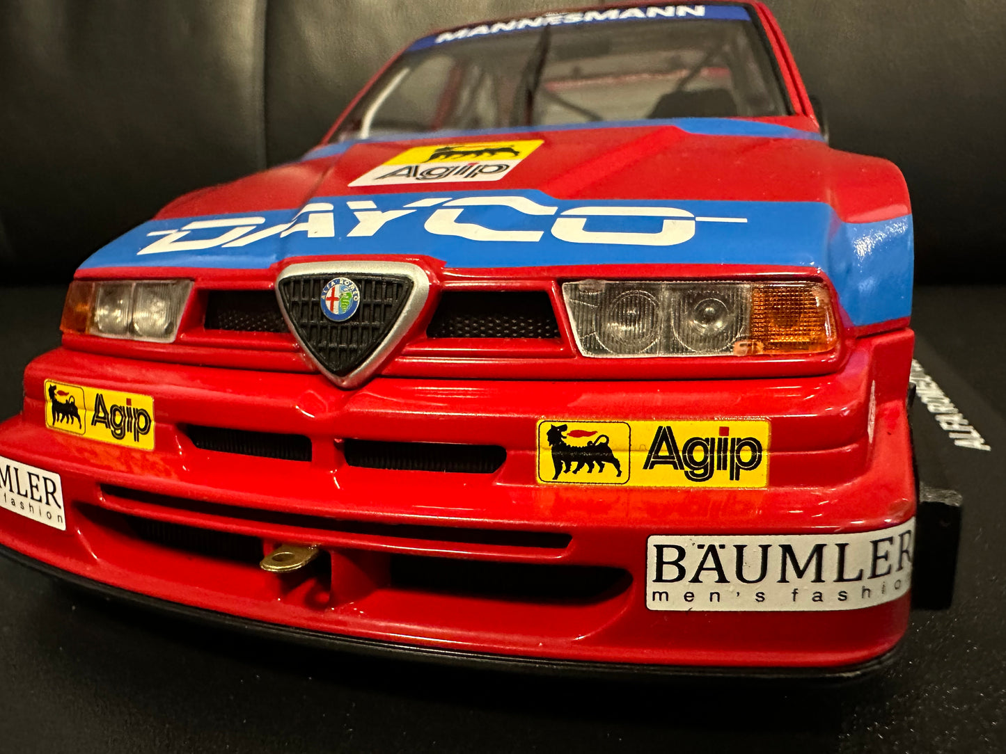 Alfa Romeo 155 V6 TI DTM red 1:18 WERK 83 W1801004 Алфа Ромео 155 червен