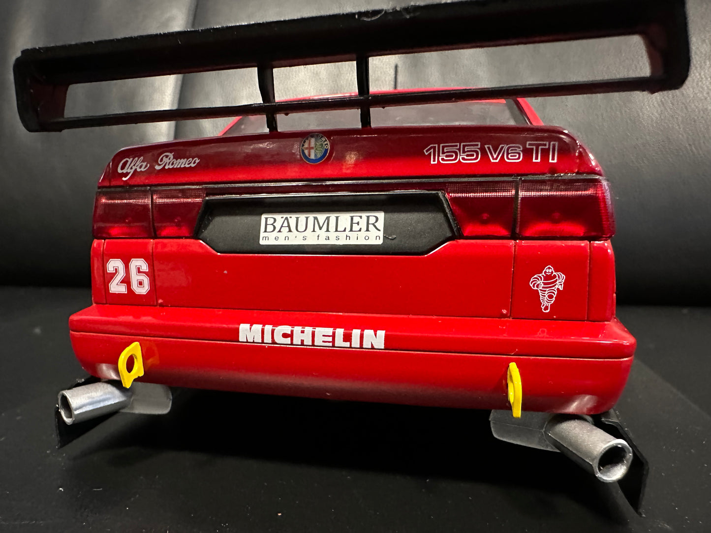 Alfa Romeo 155 V6 TI DTM red 1:18 WERK 83 W1801004 Алфа Ромео 155 червен