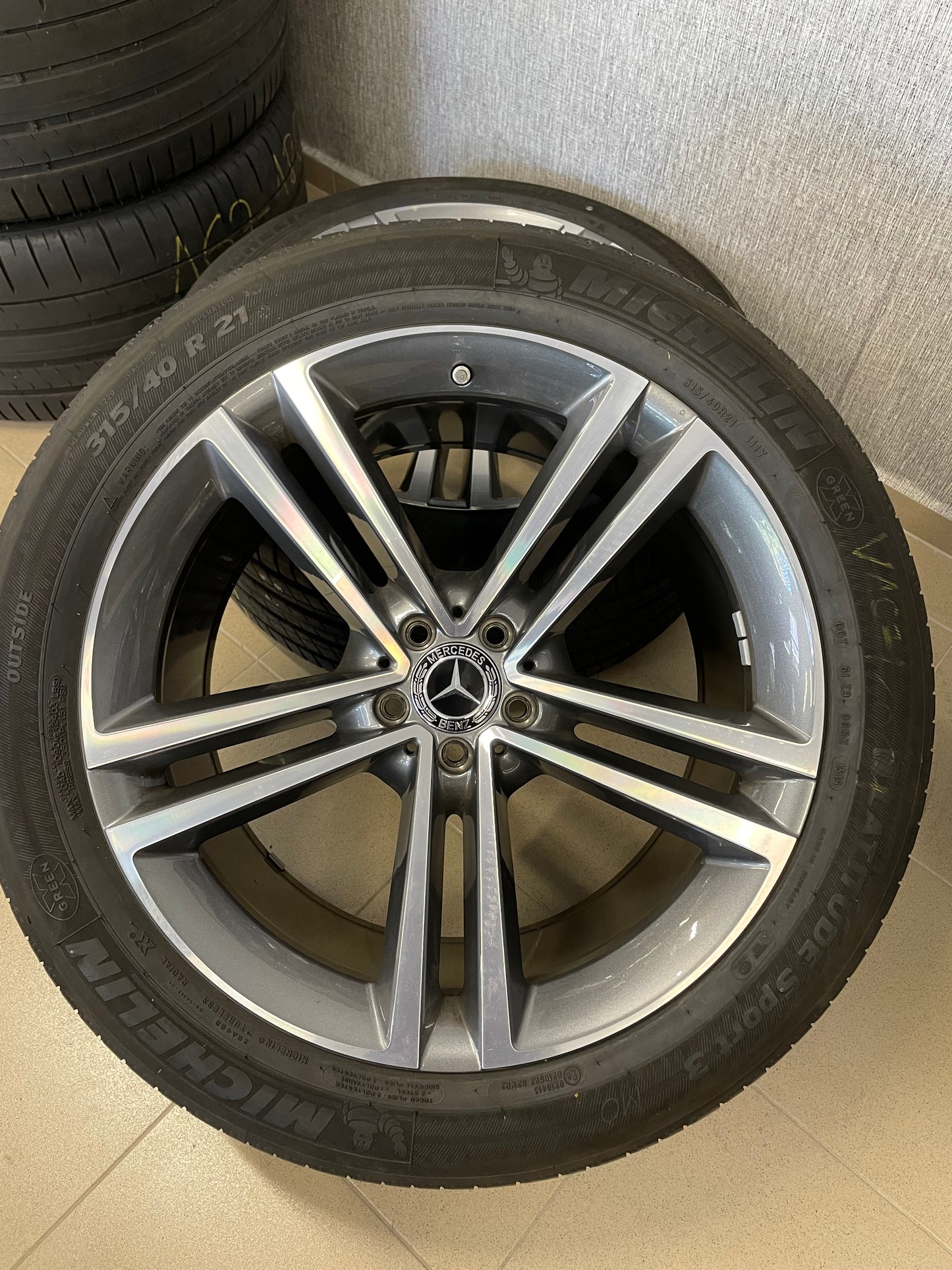 Mercedes GLE V167 C167 21 Zoll Мерцедес ГЛЕ 21 цола джанти летен комплект летни гуми