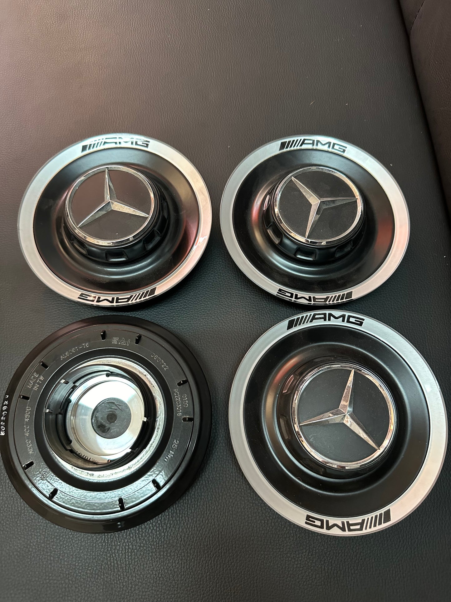 Оригинални Капачки за джанти АМГ Мерцедес А ЦЛА Е С ГТ ГЛС Класа Mercedes AMG A Cla E S GT GLS Klasse A0004004500