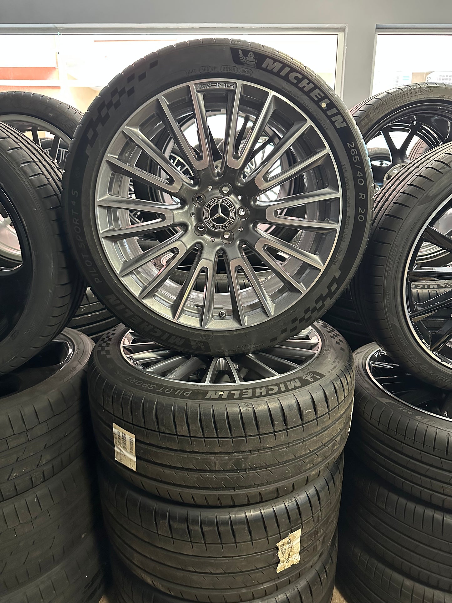 Нови Оригинал Mercedes E53 AMG Klasse 20 Zoll W214 Е53 класа W214 20 цола AMG джанти летен комплект летни гуми