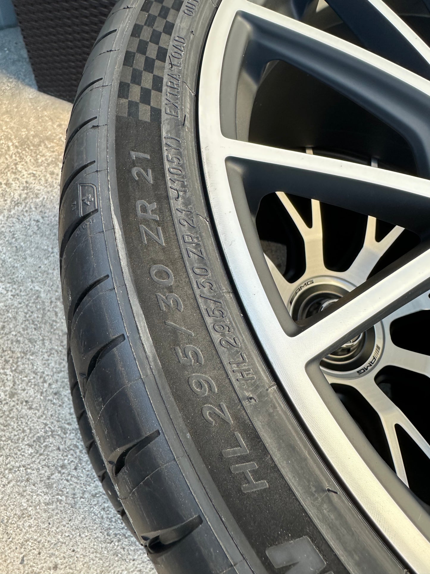 Нови Оригинал Mercedes E53 AMG Klasse 21 Zoll W214 Е53 класа W214 21 цола AMG джанти летен комплект летни гуми