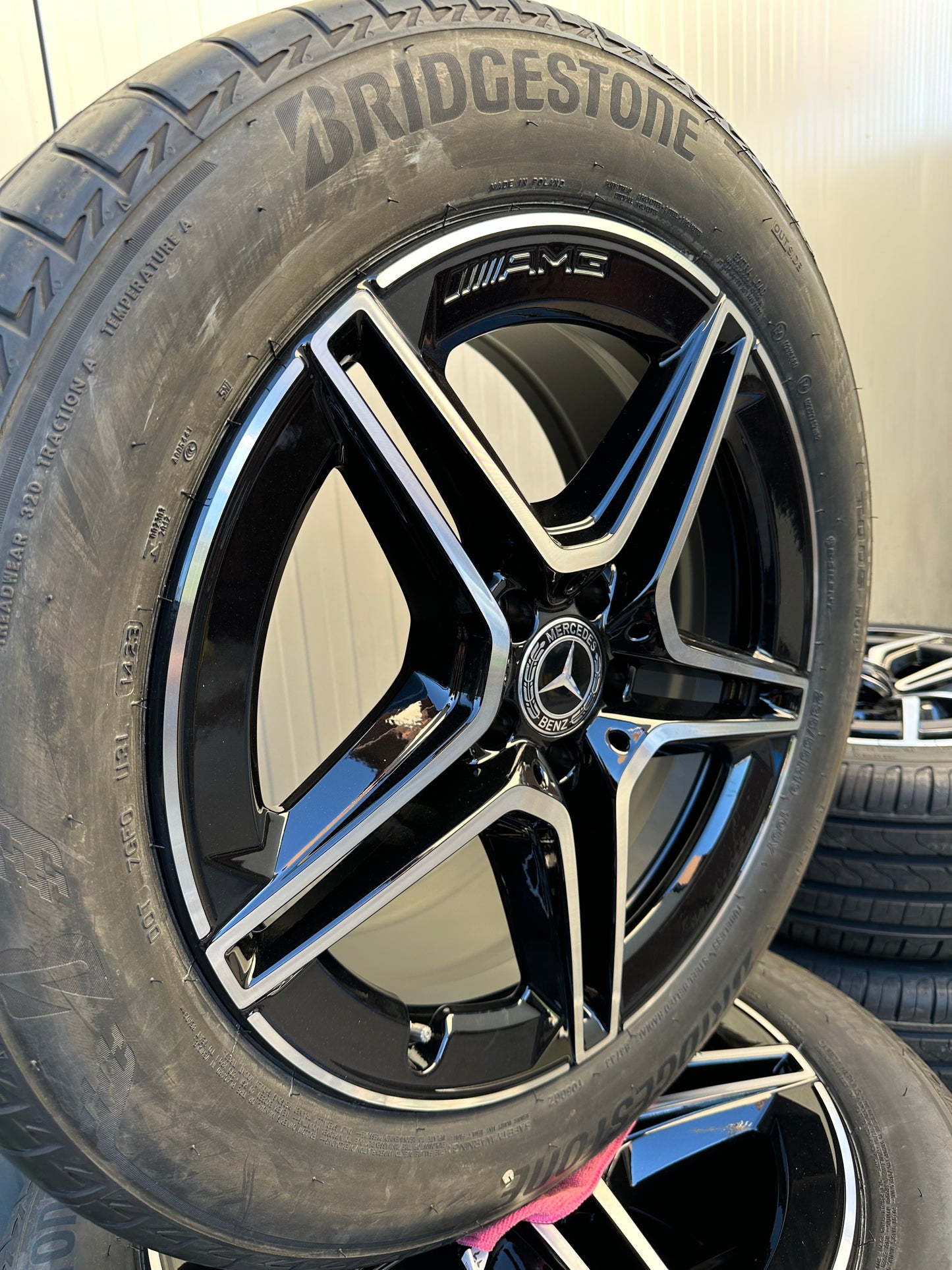 Като Нови Оригинал Mercedes GLC Klasse AMG 19 Zoll Мерцедес Глц класа W253 X253 C253 19 цола AMG джанти летен комплект летни гуми