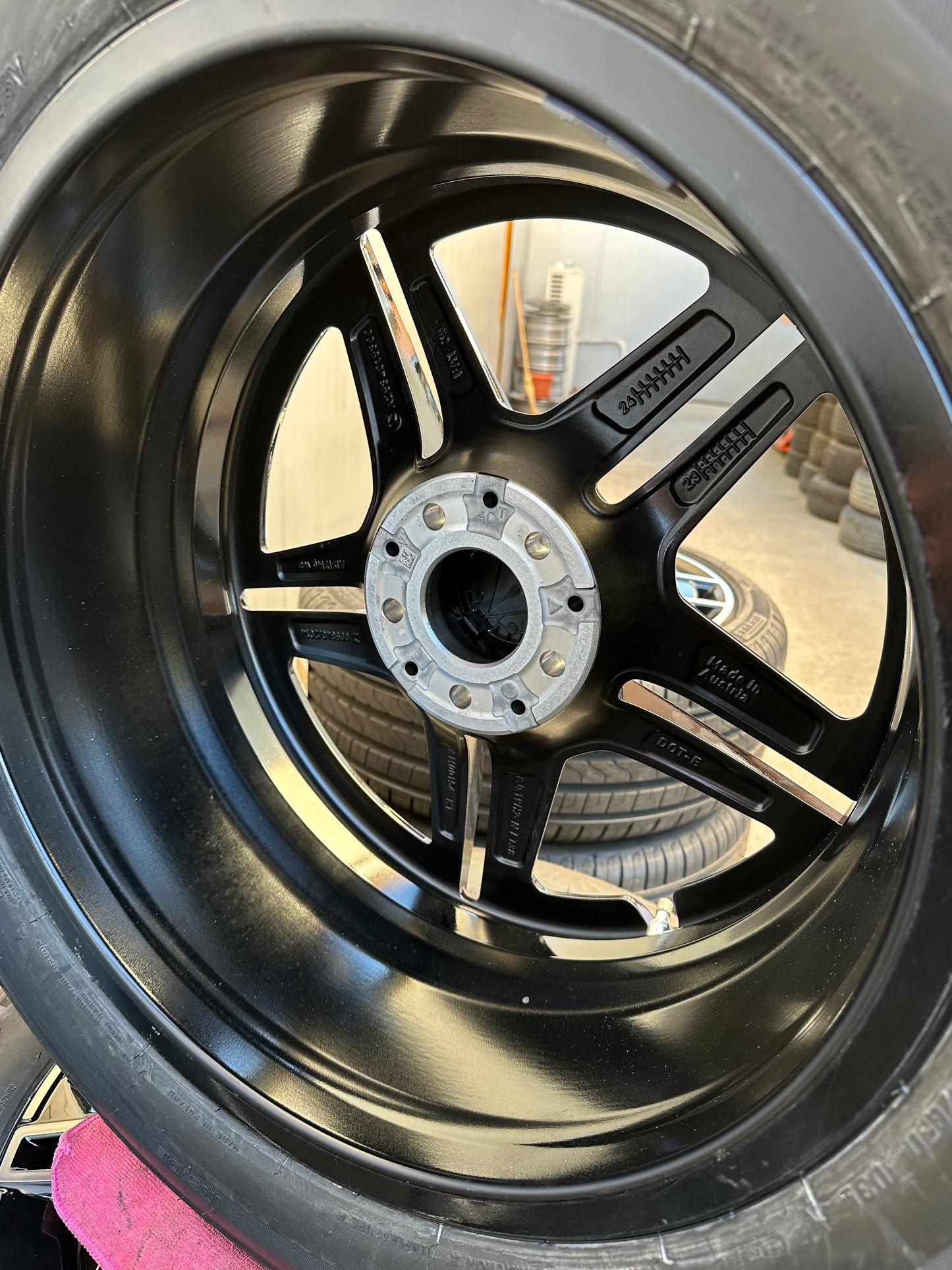 Като Нови Оригинал Mercedes GLC Klasse AMG 19 Zoll Мерцедес Глц класа W253 X253 C253 19 цола AMG джанти летен комплект летни гуми