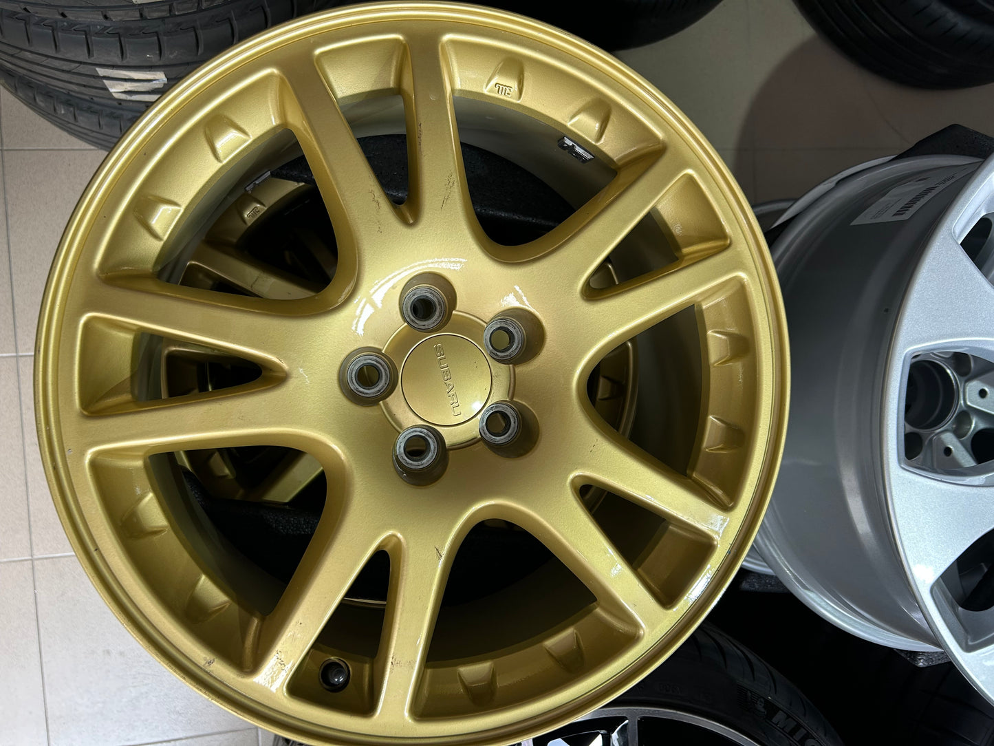 Оригинални Субару Импреза Subaru Inpresa WRX STi алуминиеви джанти 17 цола 5x100 7,5J ET53