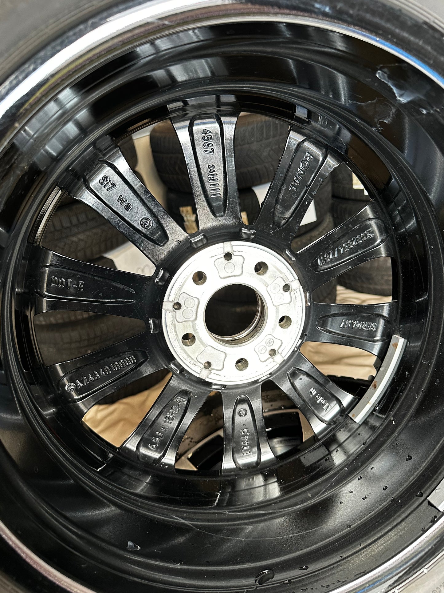 Mercedes EQA EQB H243 X243 18 Zoll Мерцедес 18 цола джанти зимен комплект зимни гуми