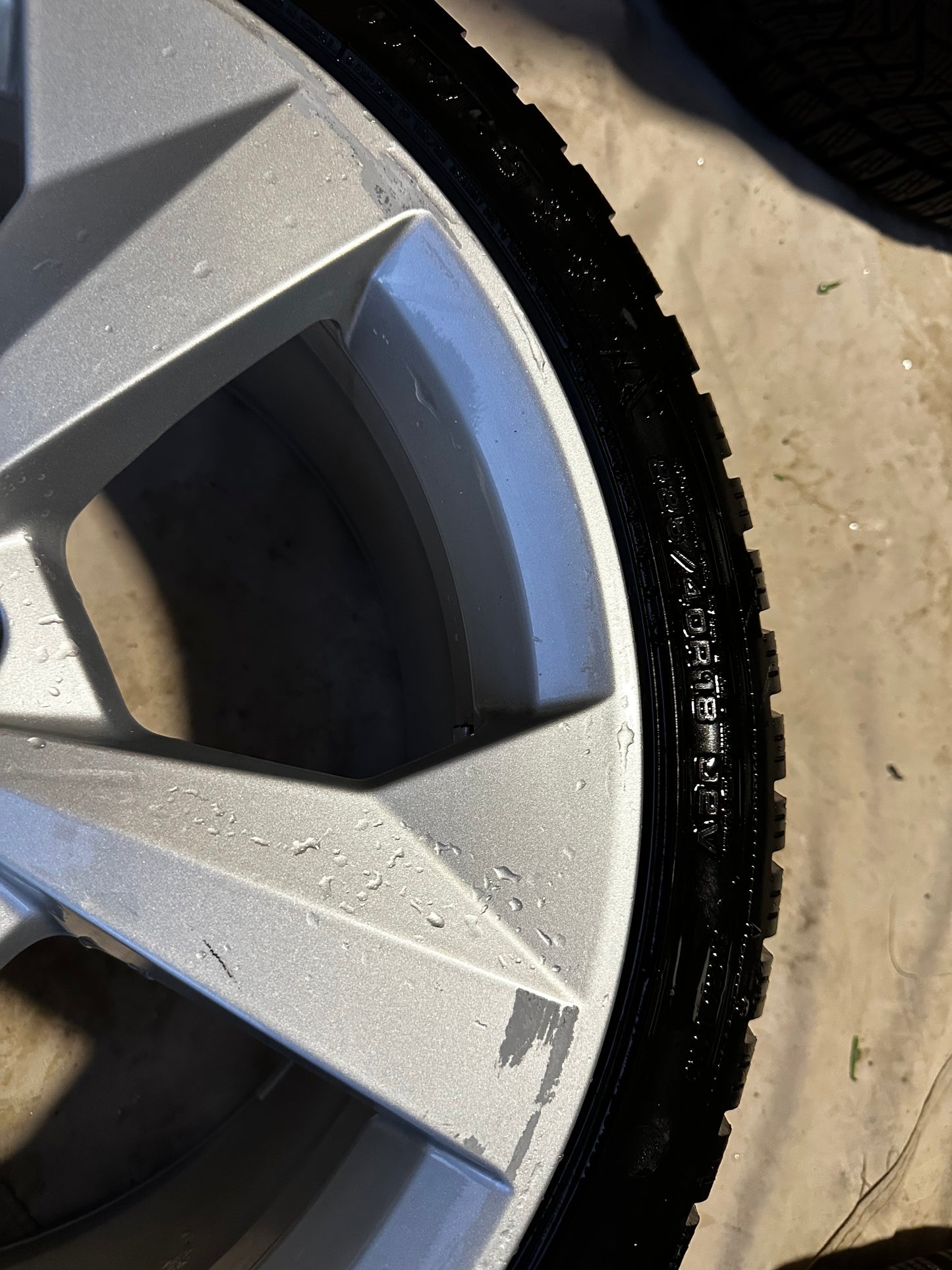 Audi A3 S3 GY 8Y 18 Zoll Ауди А3 С3 Алуминиеви джанти 18 цола зимен комплект зимни гуми