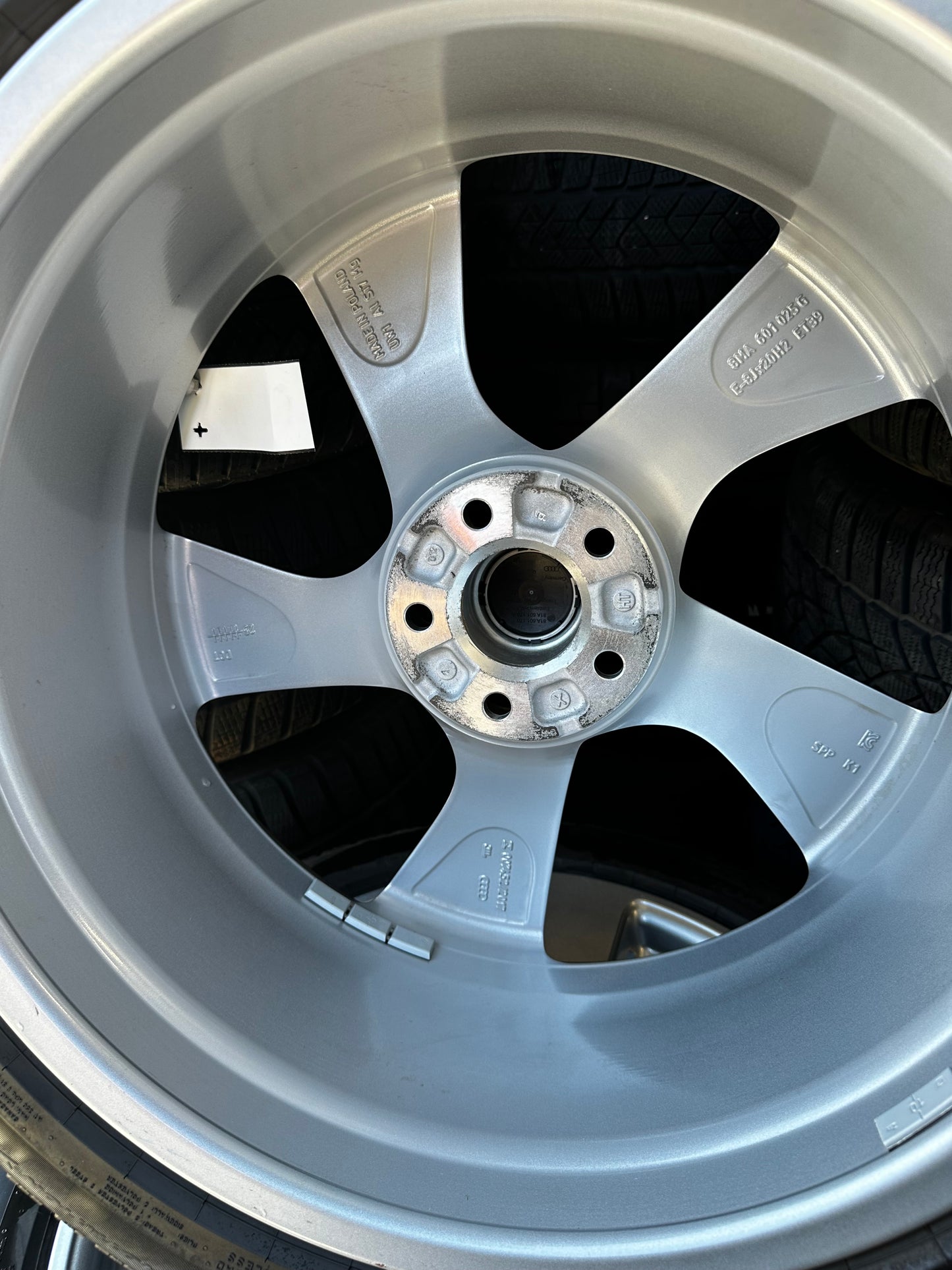 Оригинал Audi Q5 SQ5 GU 8MA 20 Zoll Ауди Ку5 Алуминиеви джанти 255 45 20 цола зимен комплект зимни гуми
