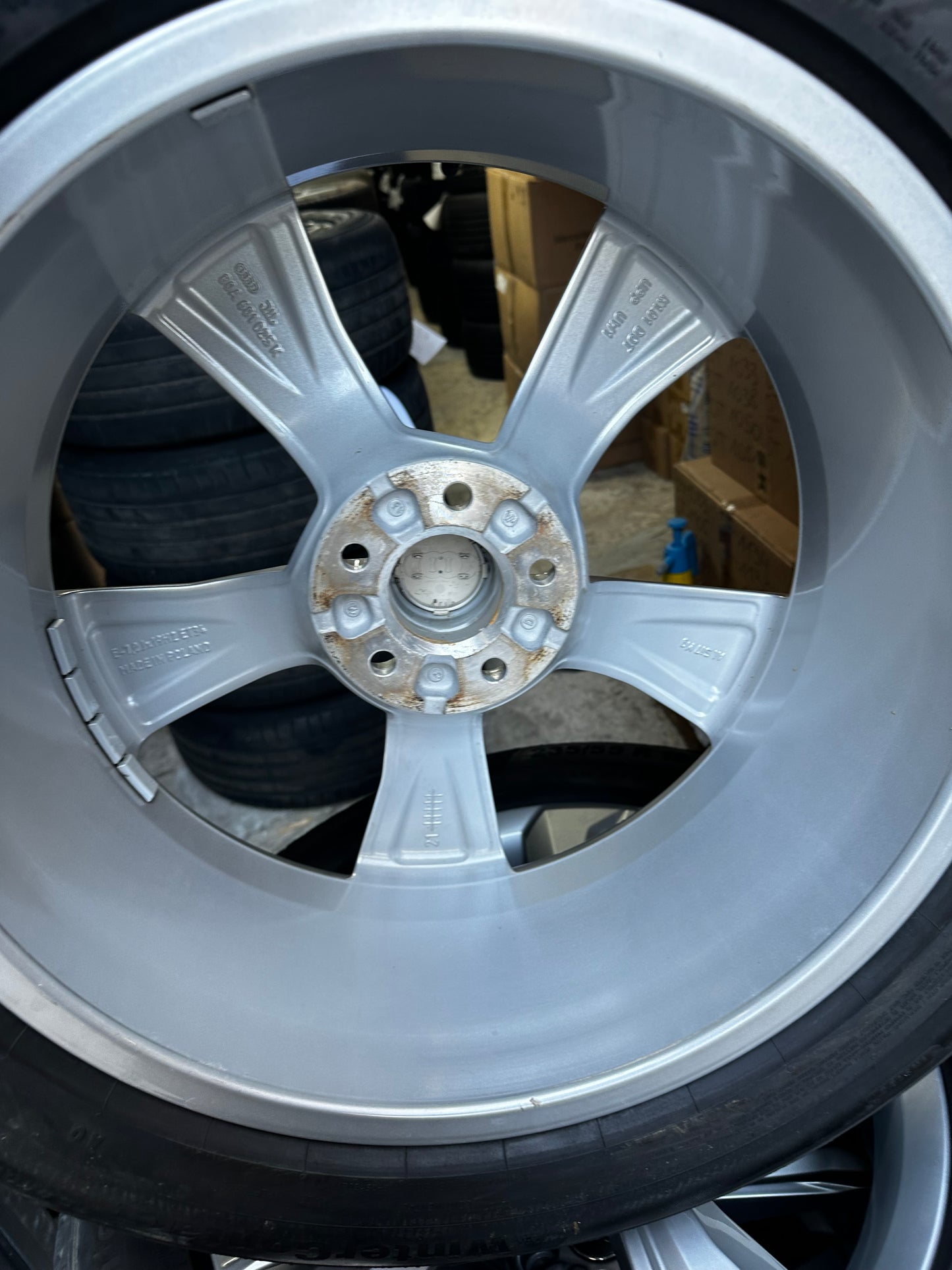 Audi Q5 SQ5 FY 8OA 19 Zoll Ауди Ку5 Алуминиеви джанти 235 55 19 цола зимен комплект зимни гуми 8mm
