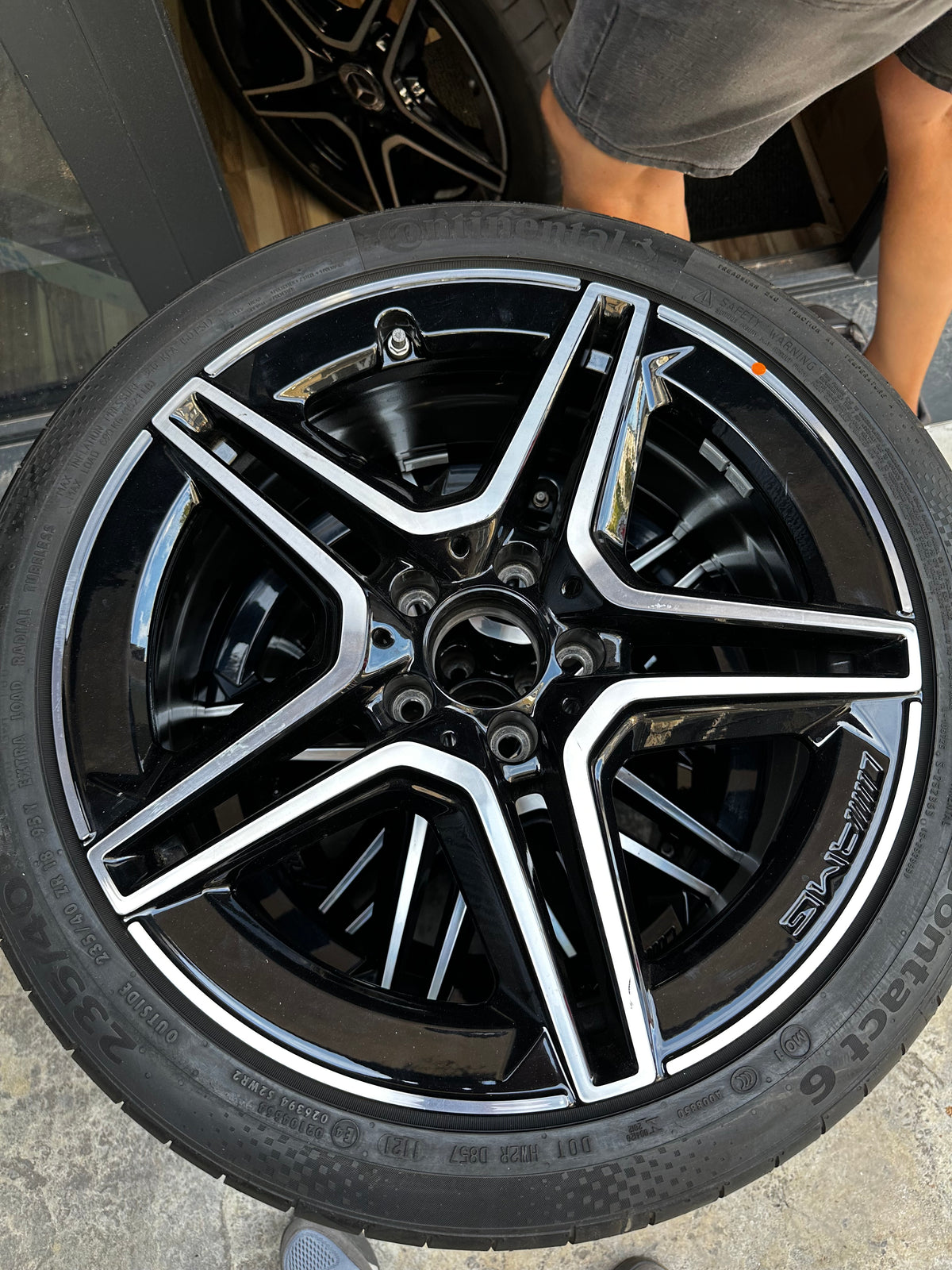 Оригинал Mercedes A35 AMG W177 18 Zoll Мерцедес А35 АМГ 18 цола джанти летен комплект летни гуми