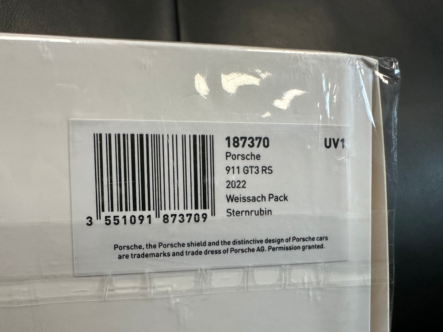 Porsche 911 GT3 RS Ruby Star 2022 1:18 GT Norev 187370 Порше 911 ГТ3 РС