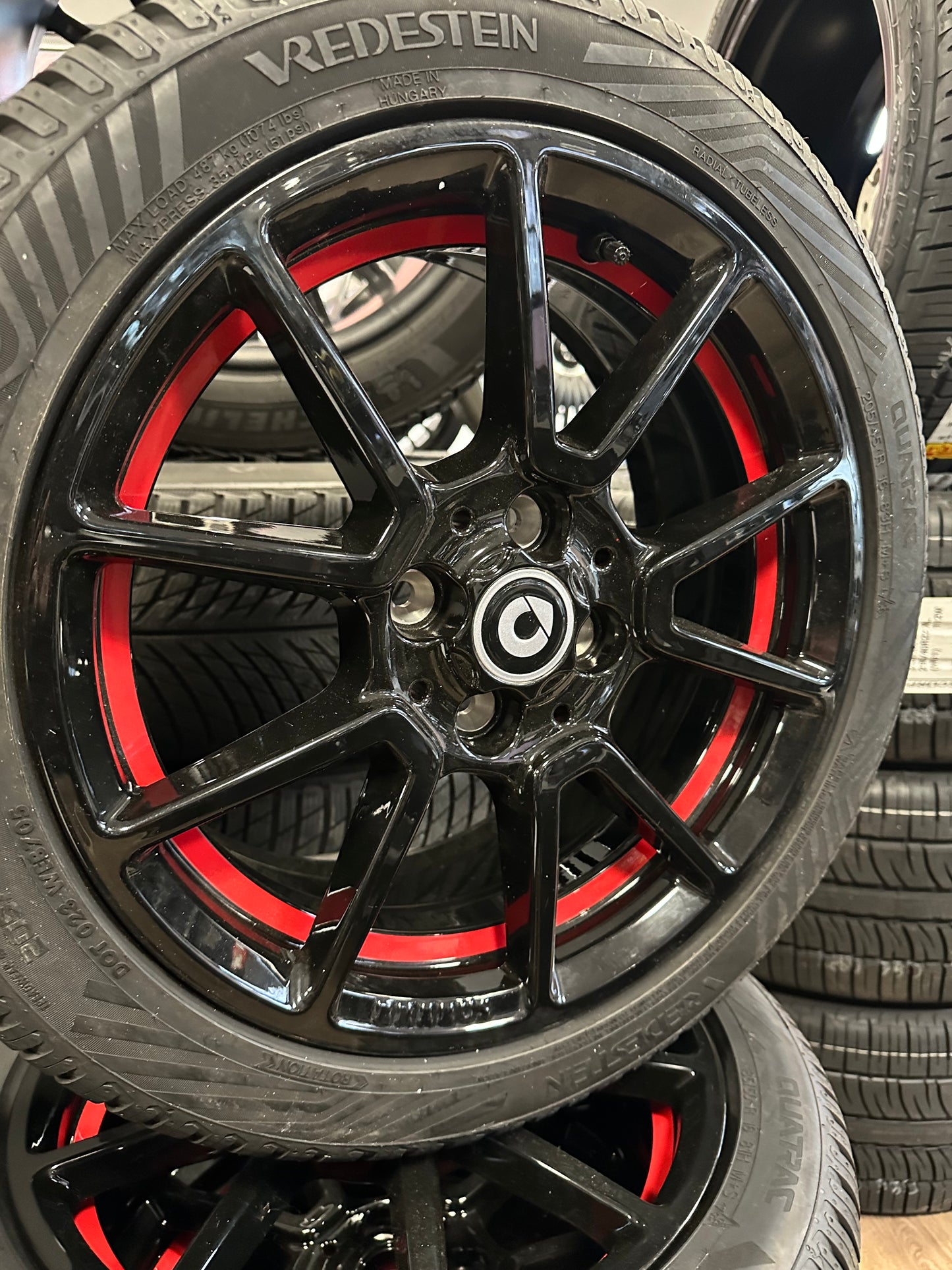 Оригинал Нови Smart W453 Brabus 16 Zoll Смарт Брабус 16 цола Алуминиеви джанти летен/зимен комплект всесезонни гуми