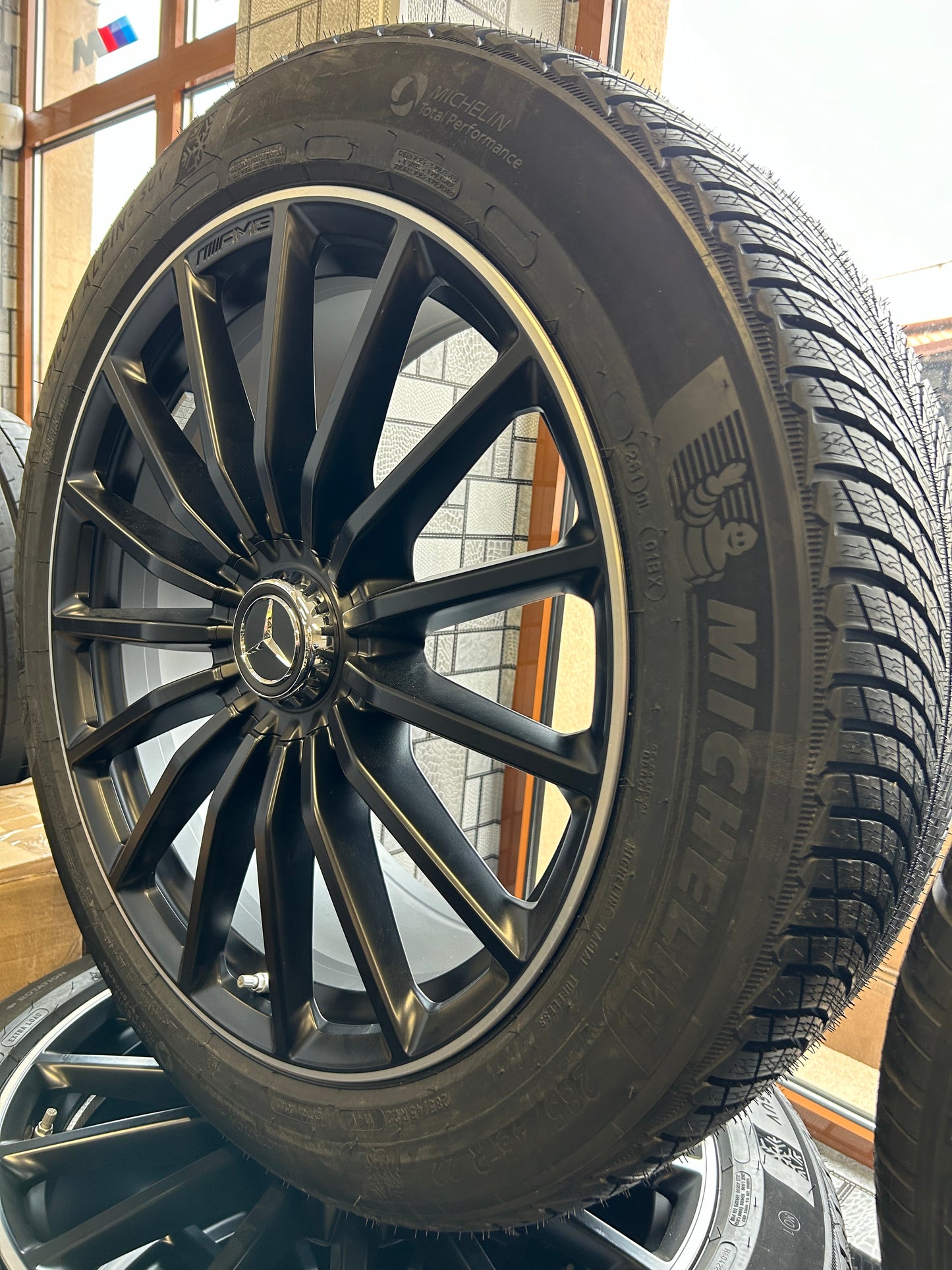 Оригинал Нови Mercedes GLS63 AMG Мерцедес ГЛС63 X167 W167 22 цола джанти зимен комплект зимни гуми