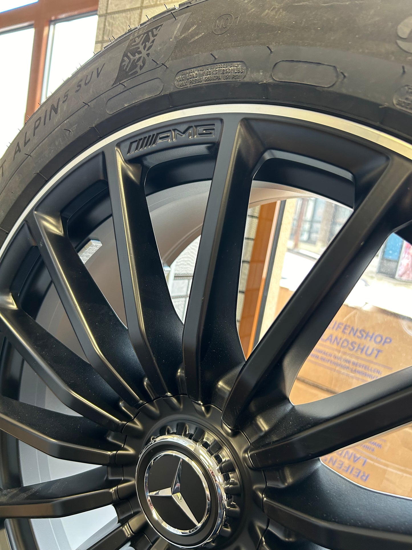 Оригинал Нови Mercedes GLS63 AMG Мерцедес ГЛС63 X167 W167 22 цола джанти зимен комплект зимни гуми