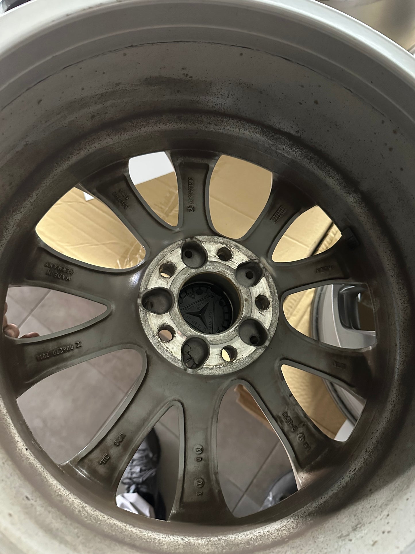 Оригинални Mercedes GLC Klasse W253 18 Zoll Мерцедес ГЛЦ Класа W253 Алуминиеви джанти 18 цола 8J ET38 A2534011500