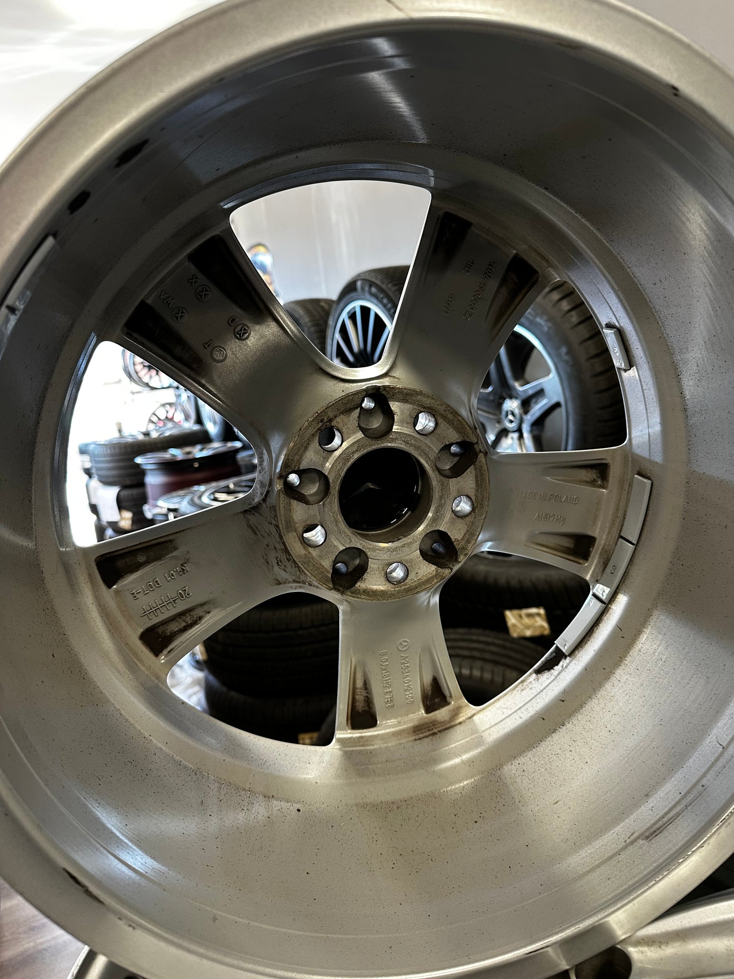 Оригинални Mercedes GLC Klasse W253 18 Zoll Мерцедес ГЛЦ Класа W253 Алуминиеви джанти 18 цола 8J ET38 A2534010800