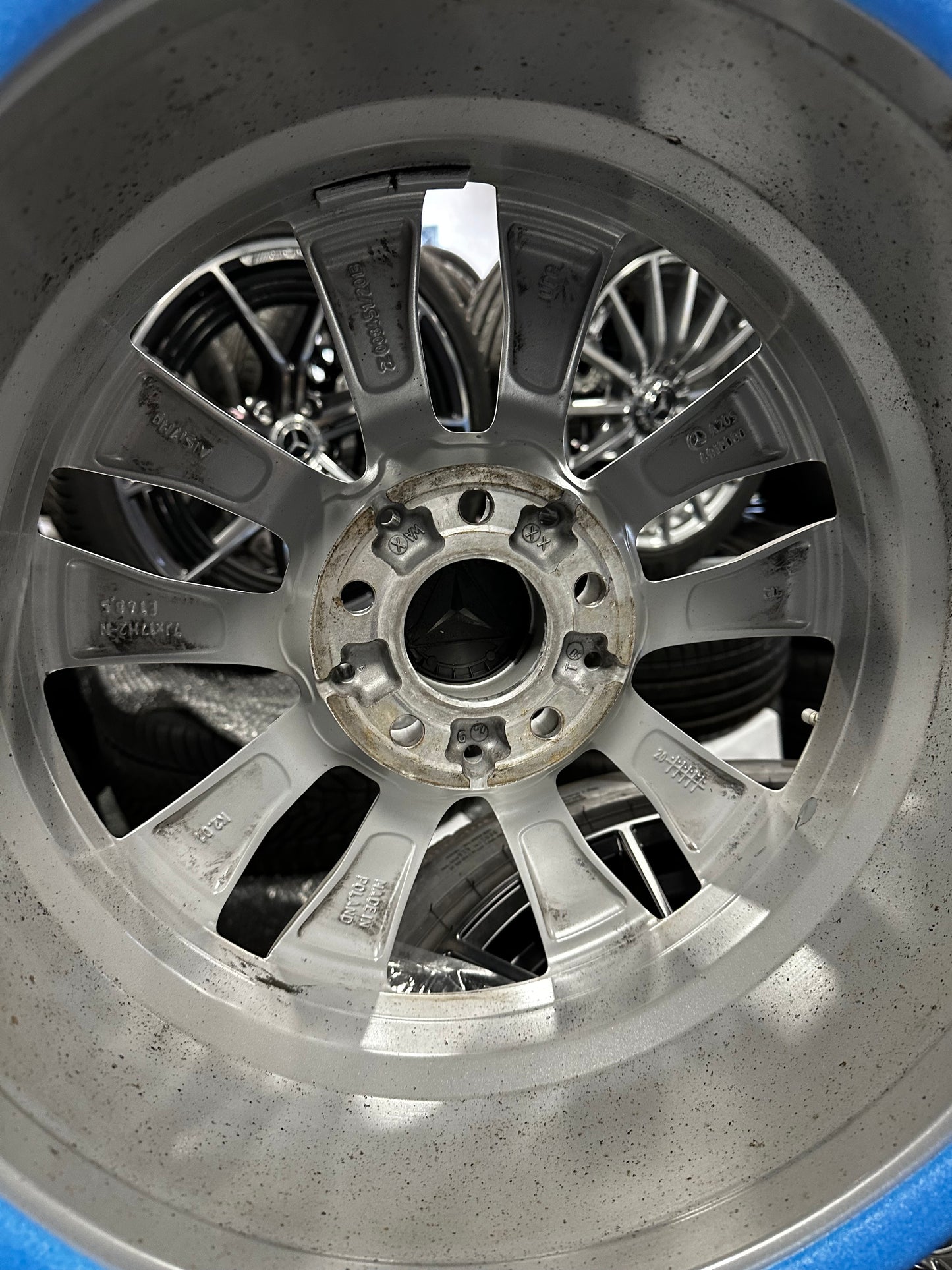 Оригинални Mercedes C Klasse W205 17 Zoll Мерцедес Ц Класа W205 Алуминиеви джанти 17 цола 7J ET48,5