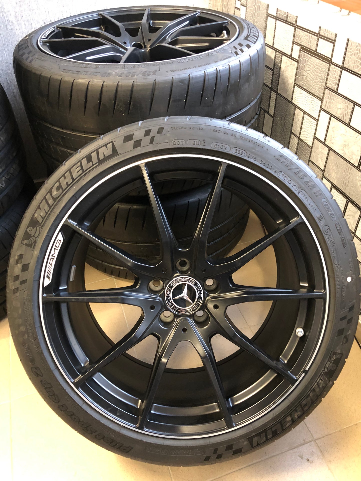 Като Нови Mercedes AMG GT-R W190 19/20 Zoll Мерцедес 19/20 цола Джанти летен комплект летни гуми