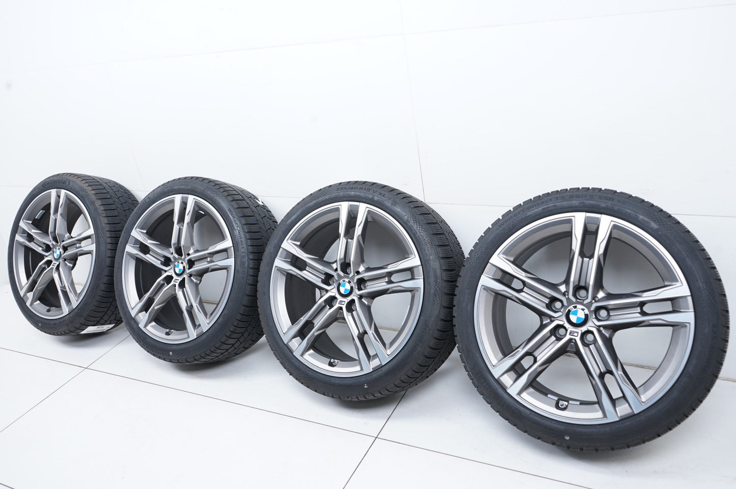 Оригинал BMW 1er F40 2er F44 18 Zoll M556 Бмв 1-ва 2-ра серия Ф40 Ф44 18 цола Алуминиеви джанти зимен комплект зимни гуми