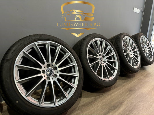 Оригинал като Нови Mercedes S Klasse 20 Zoll W223 V223 Мерцедес С Класа 20 цола AMG джанти летен комплект летни гуми