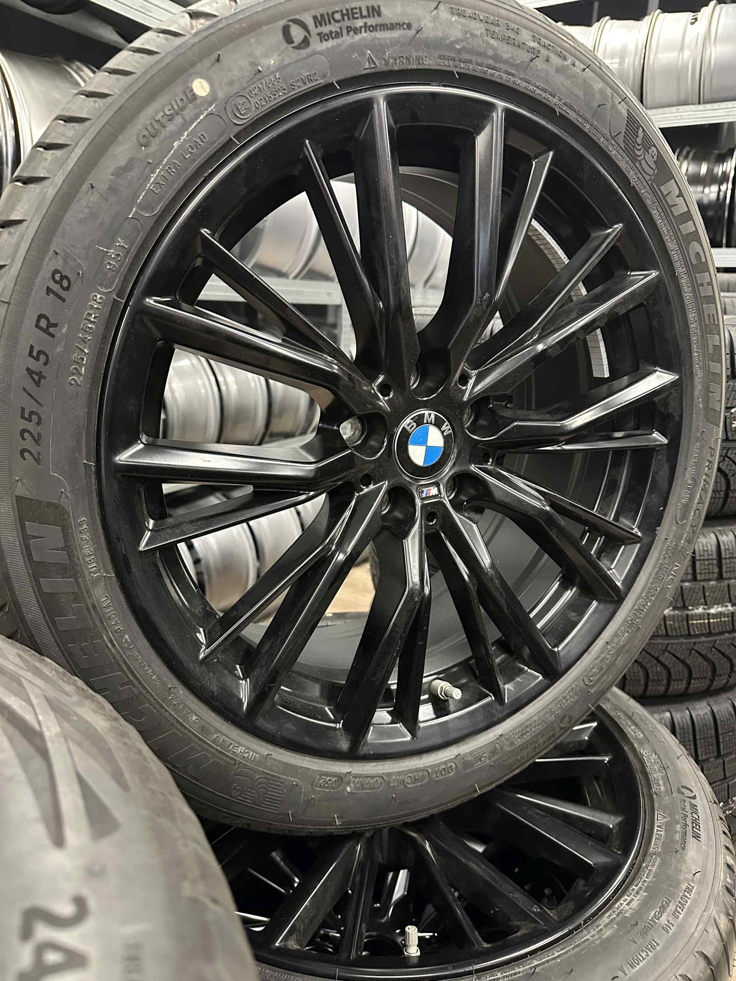 Като Нови BMW 3er 4er серия G20 G21 G22 18 Zoll M796 Бмв 3-та 4-та серия Г20 Г21 18 цола М796 летен комплект летни гуми