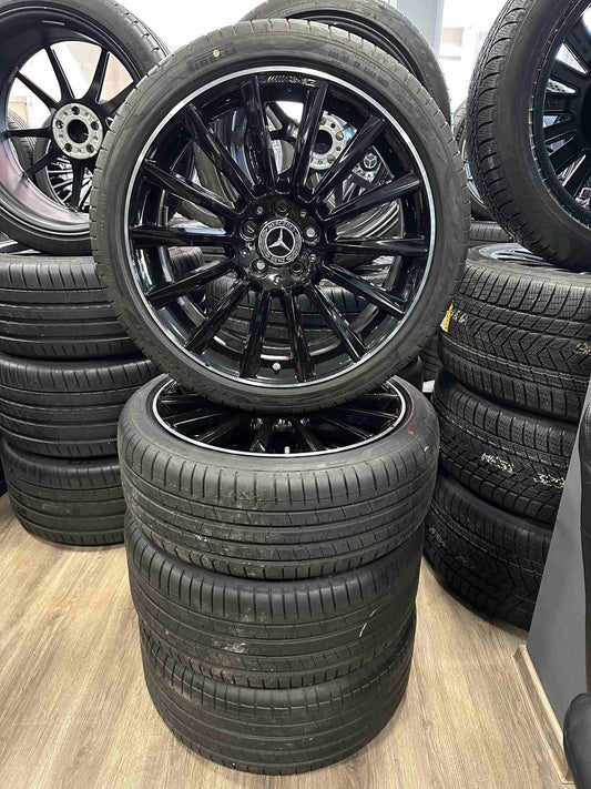 Оригинал Mercedes C klasse W205 19 Zoll AMG Мерцедес Ц класа W205 19 цола AMG летен комплект летни гуми