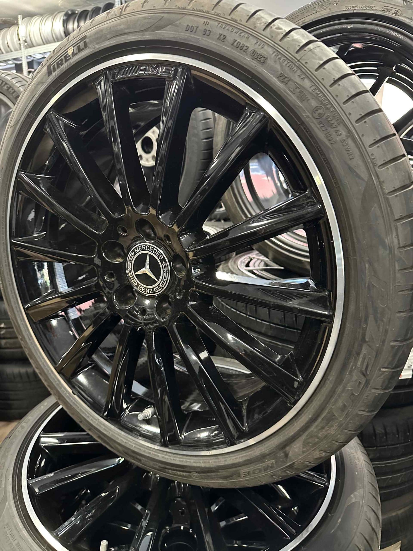 Оригинал Mercedes C klasse W205 19 Zoll AMG Мерцедес Ц класа W205 19 цола AMG летен комплект летни гуми